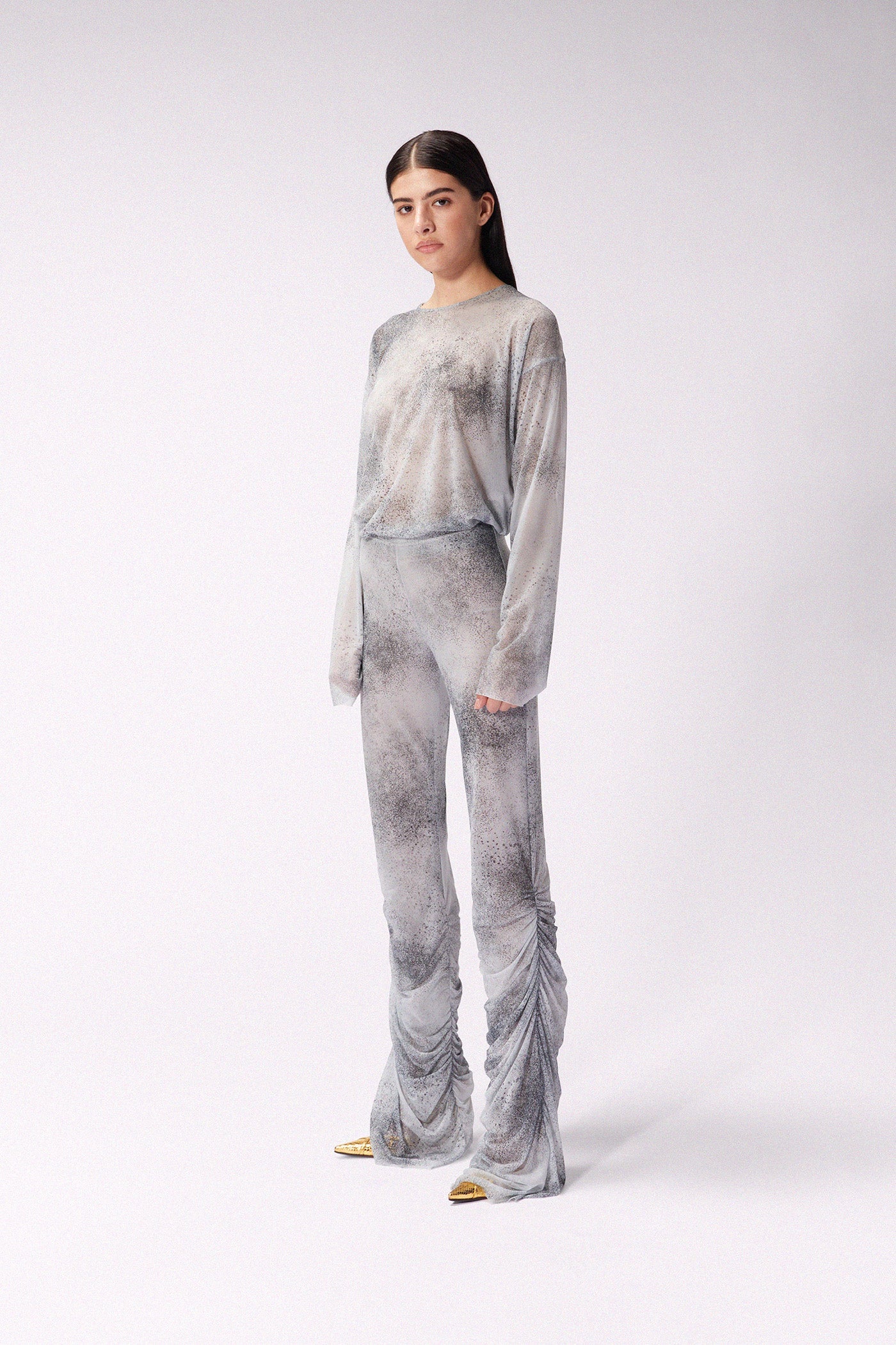 Rouched pant