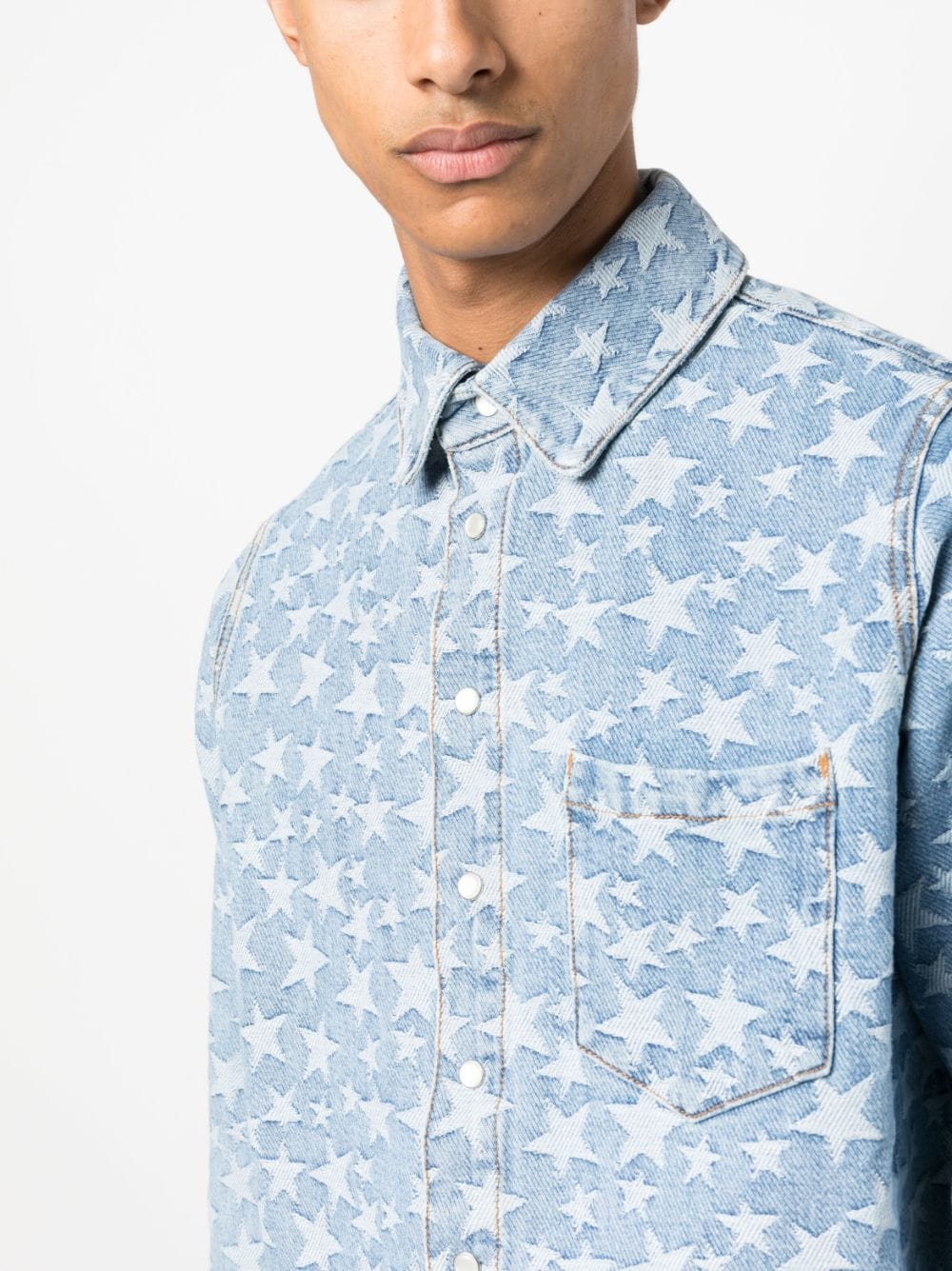 Jacquard overshirt