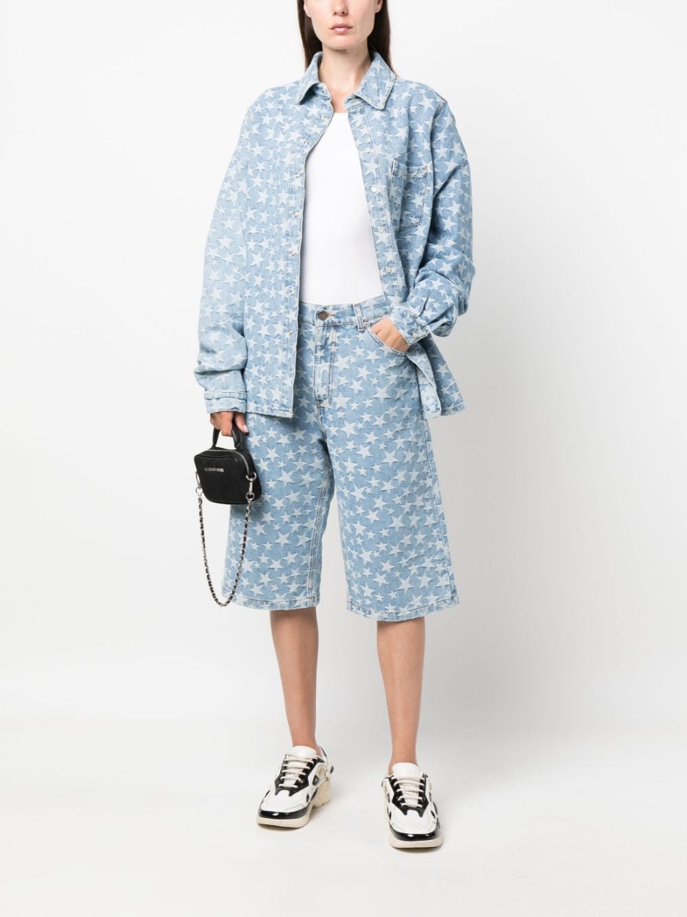 Jacquard overshirt