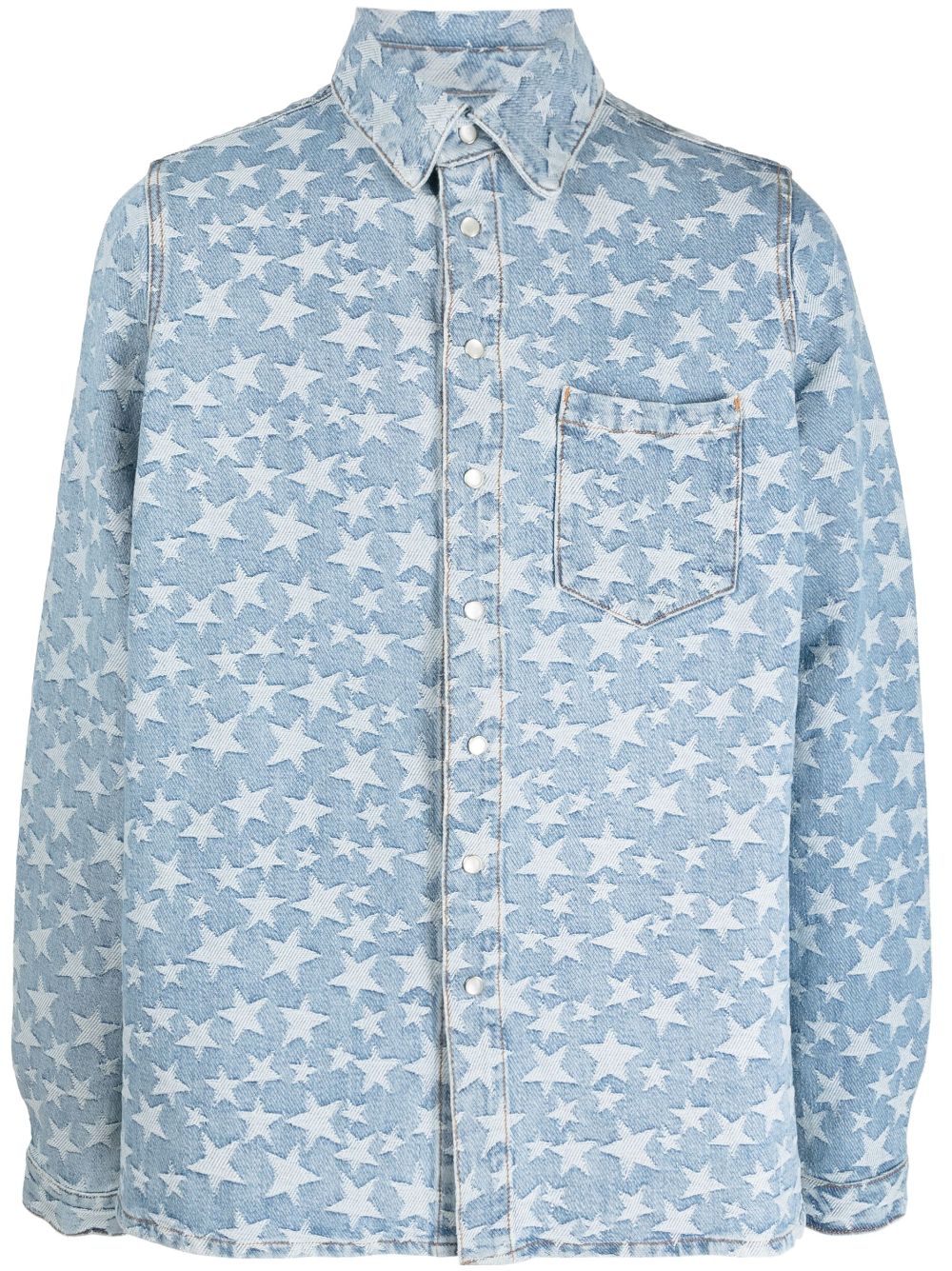 Jacquard overshirt