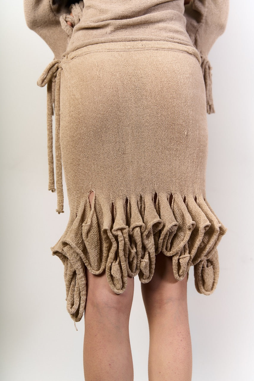 Swiggle mini skirt/top