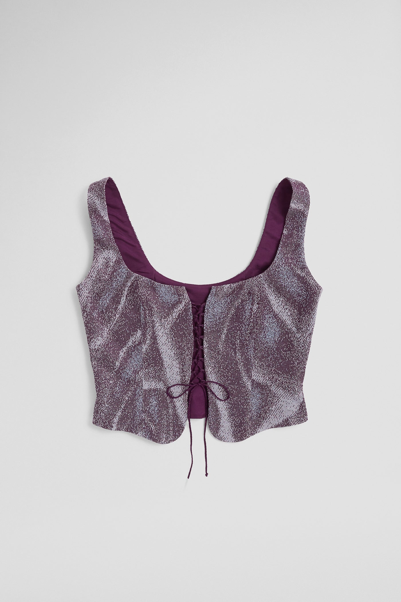 Comfy corset lilla campionario customized