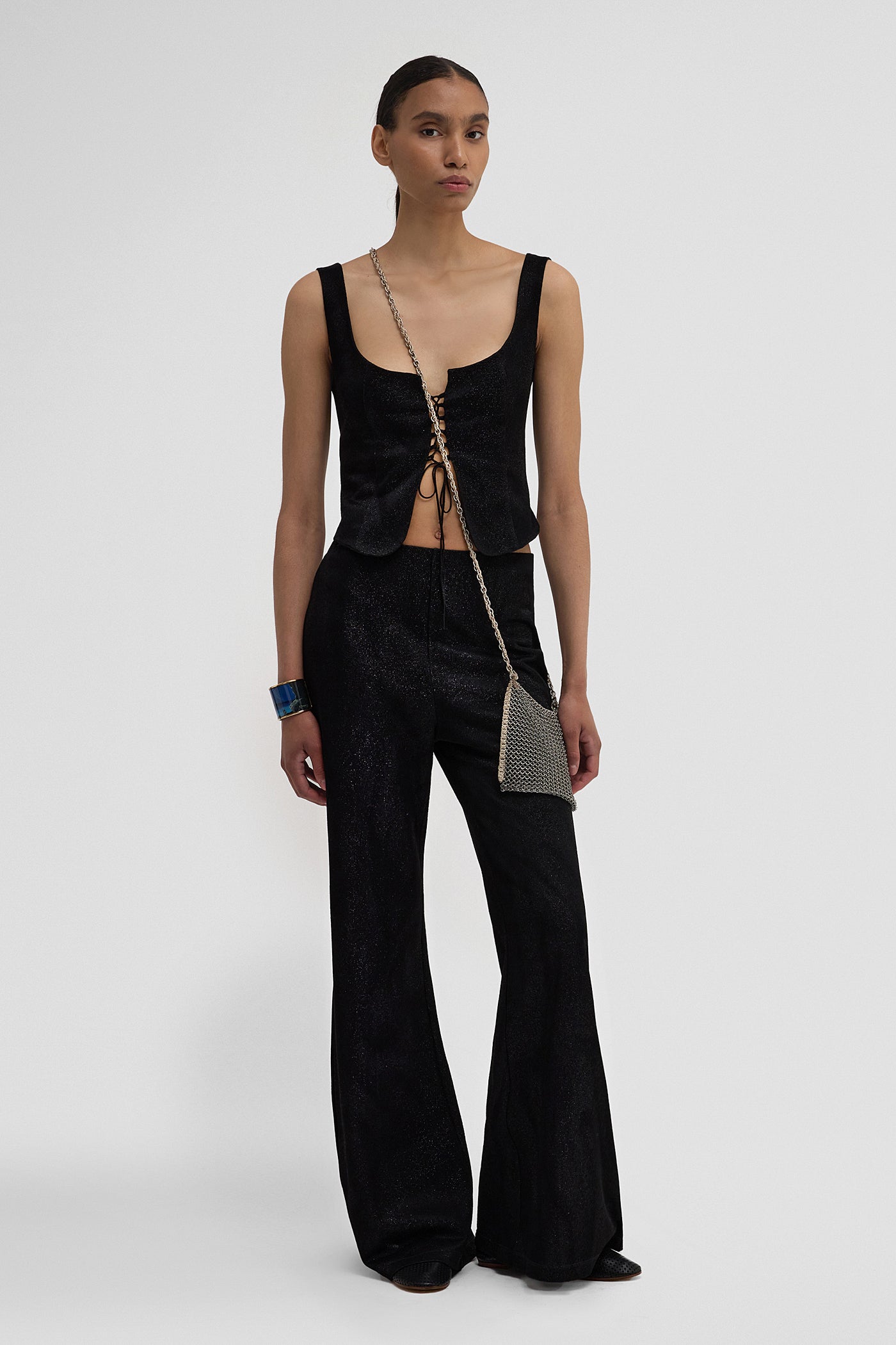 Comfy corset black campionario customized