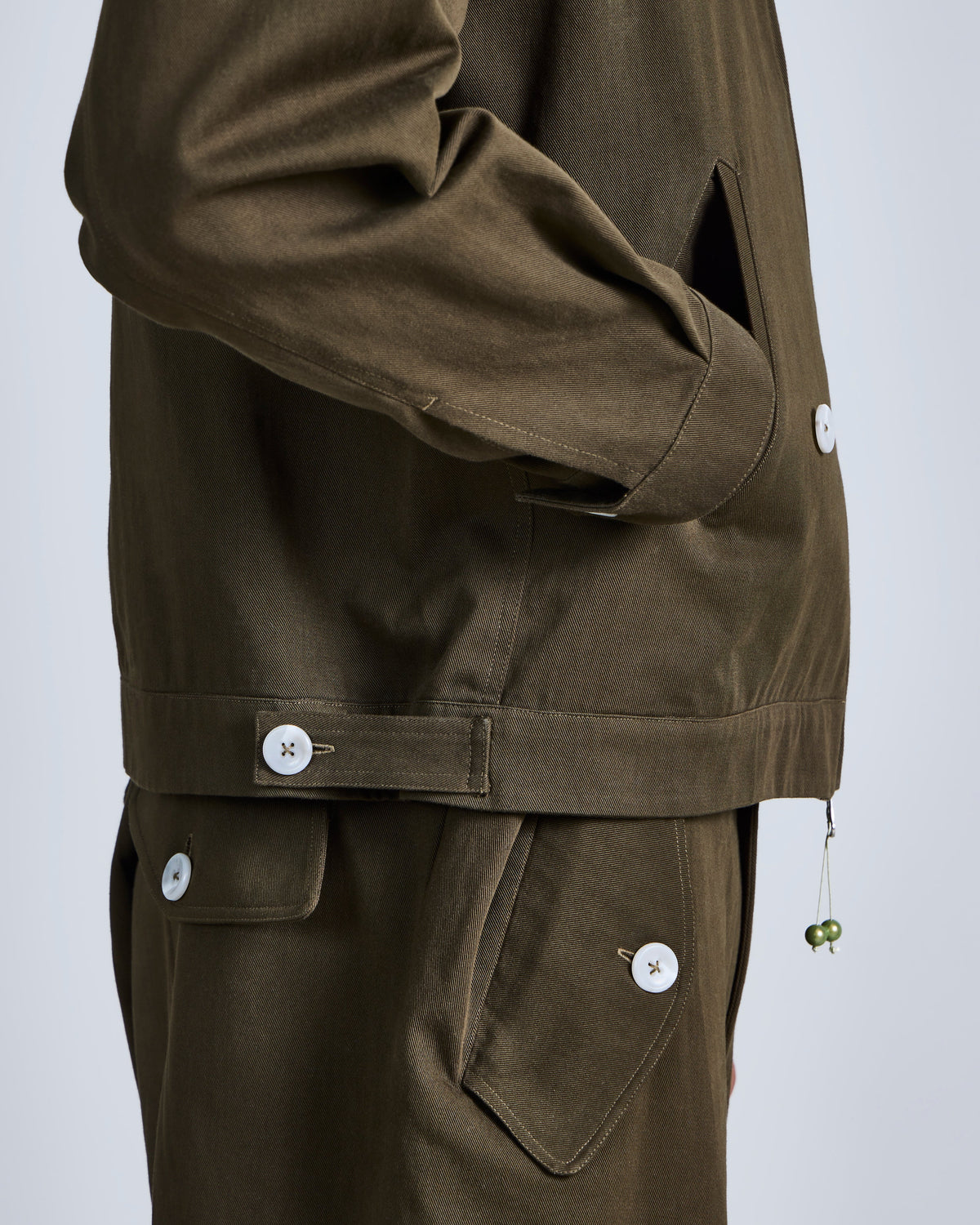 Drill work jacket