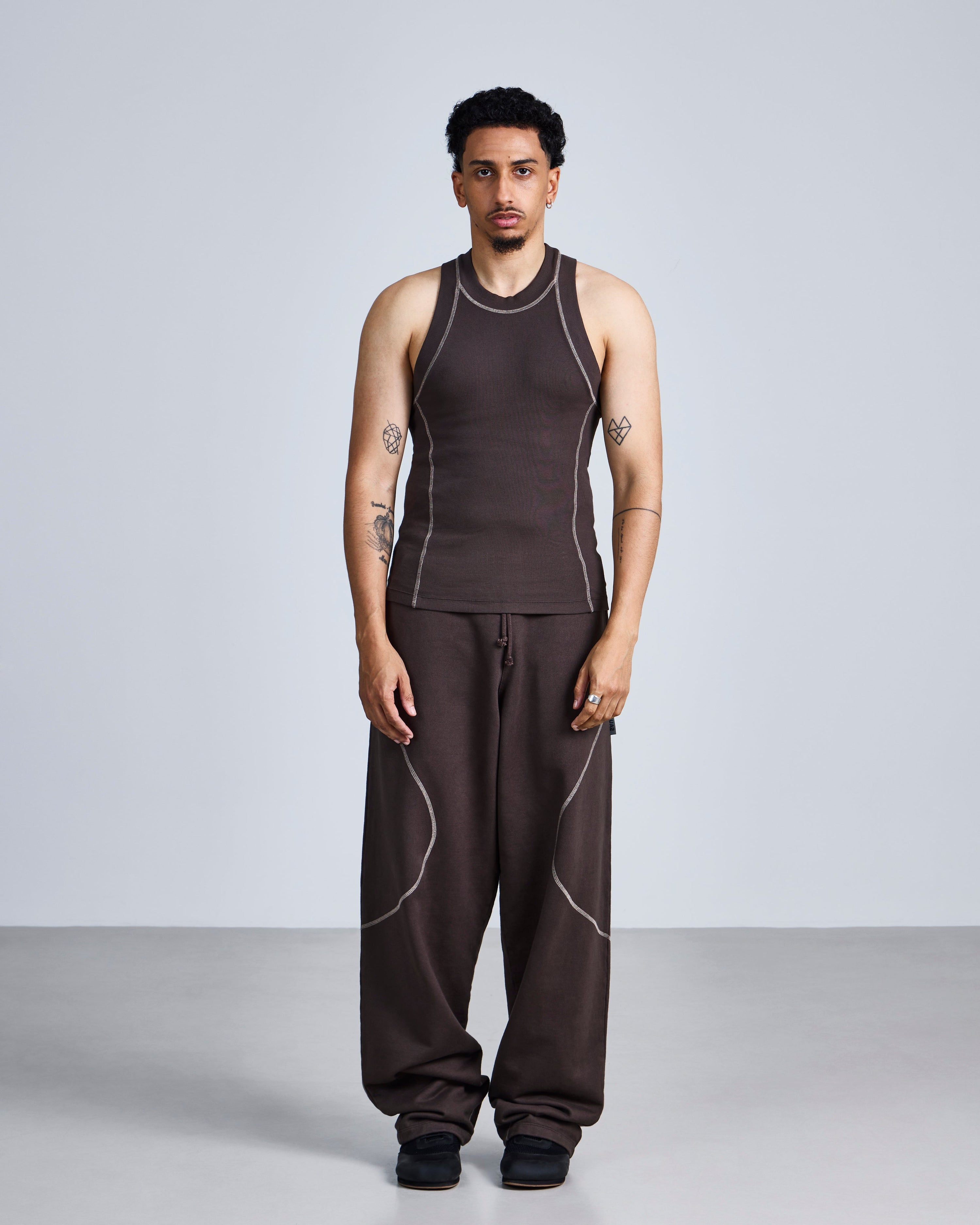 Ribbed vest