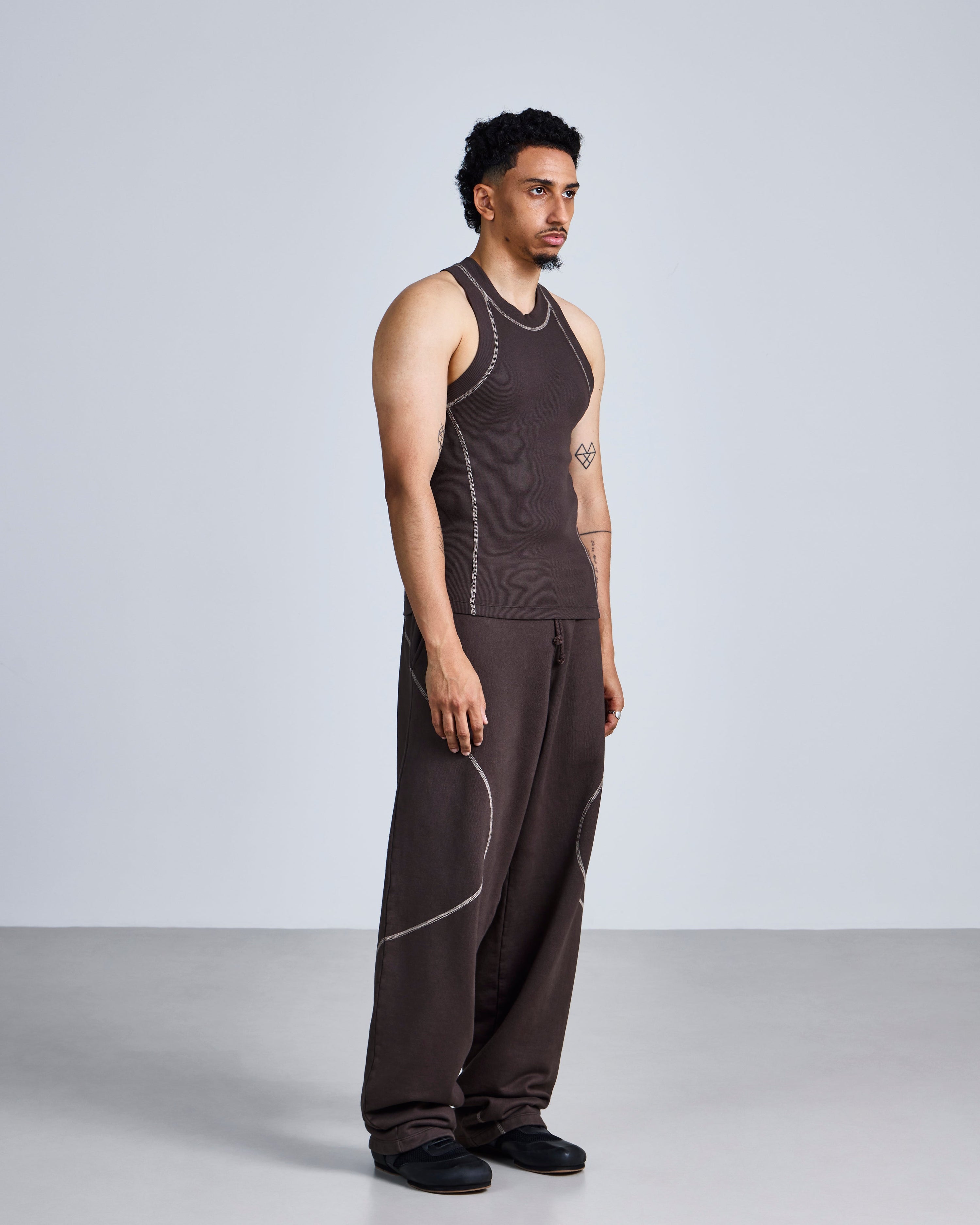 Ribbed vest