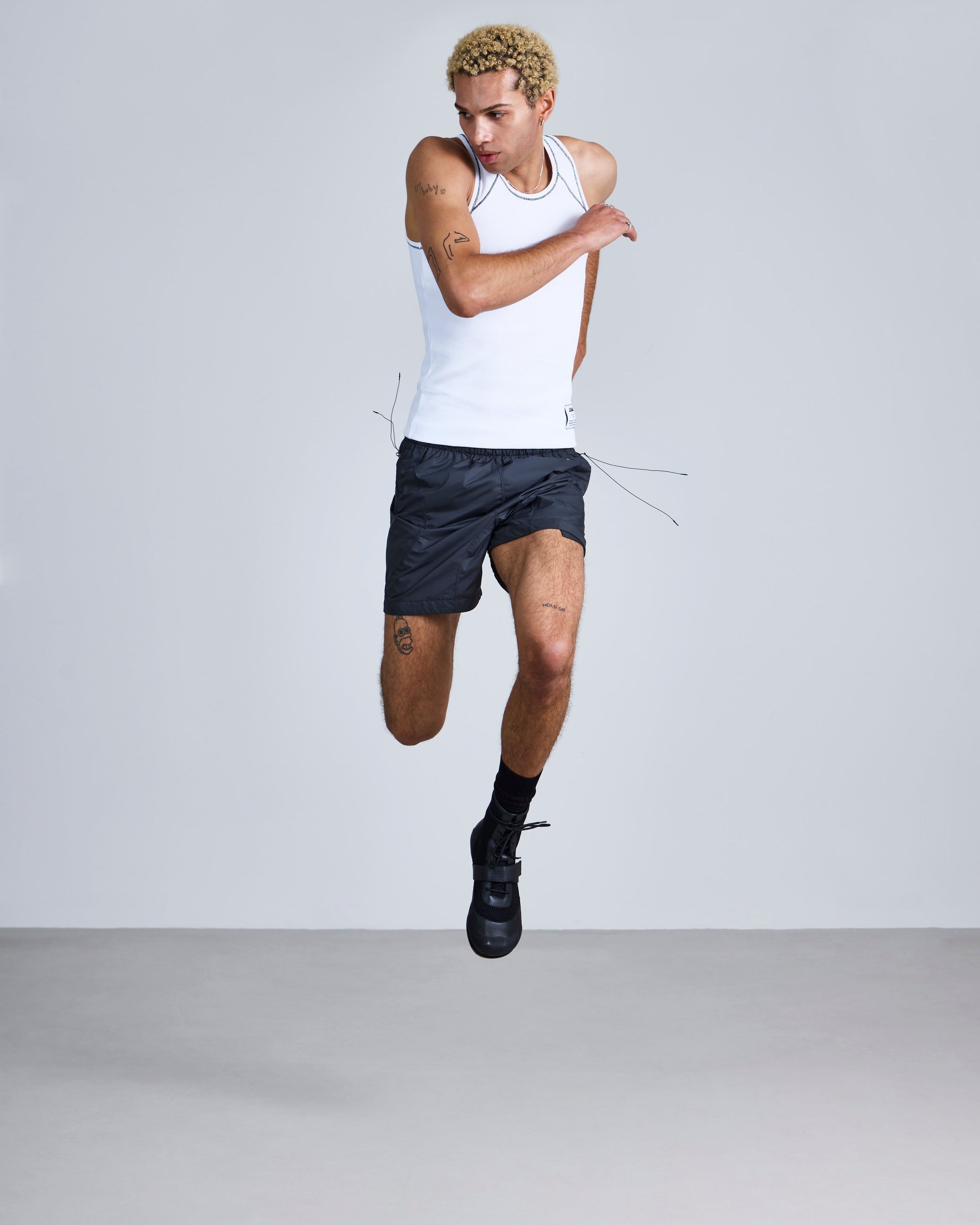 Hybrid ventilation shorts