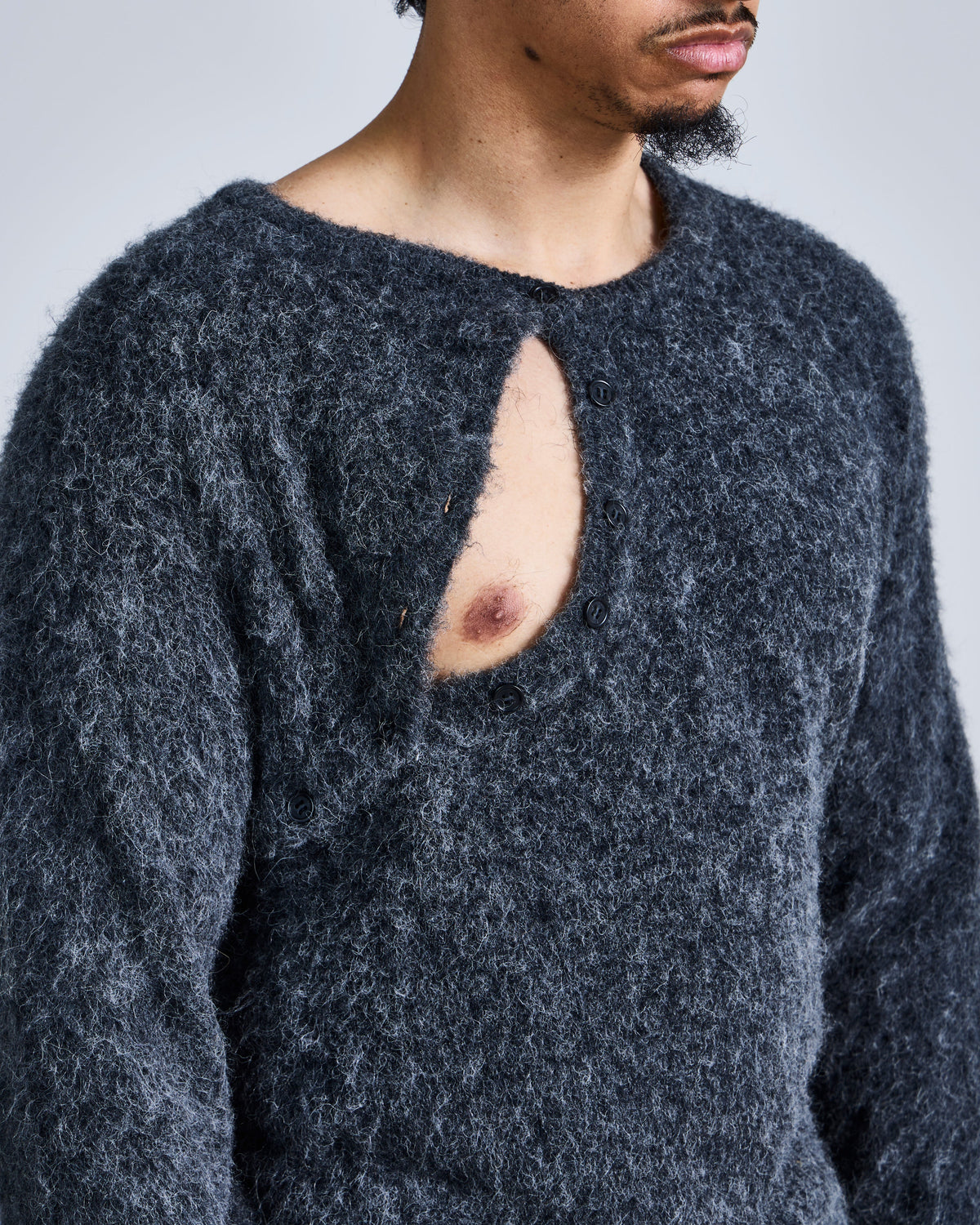 Cut-out cardigan