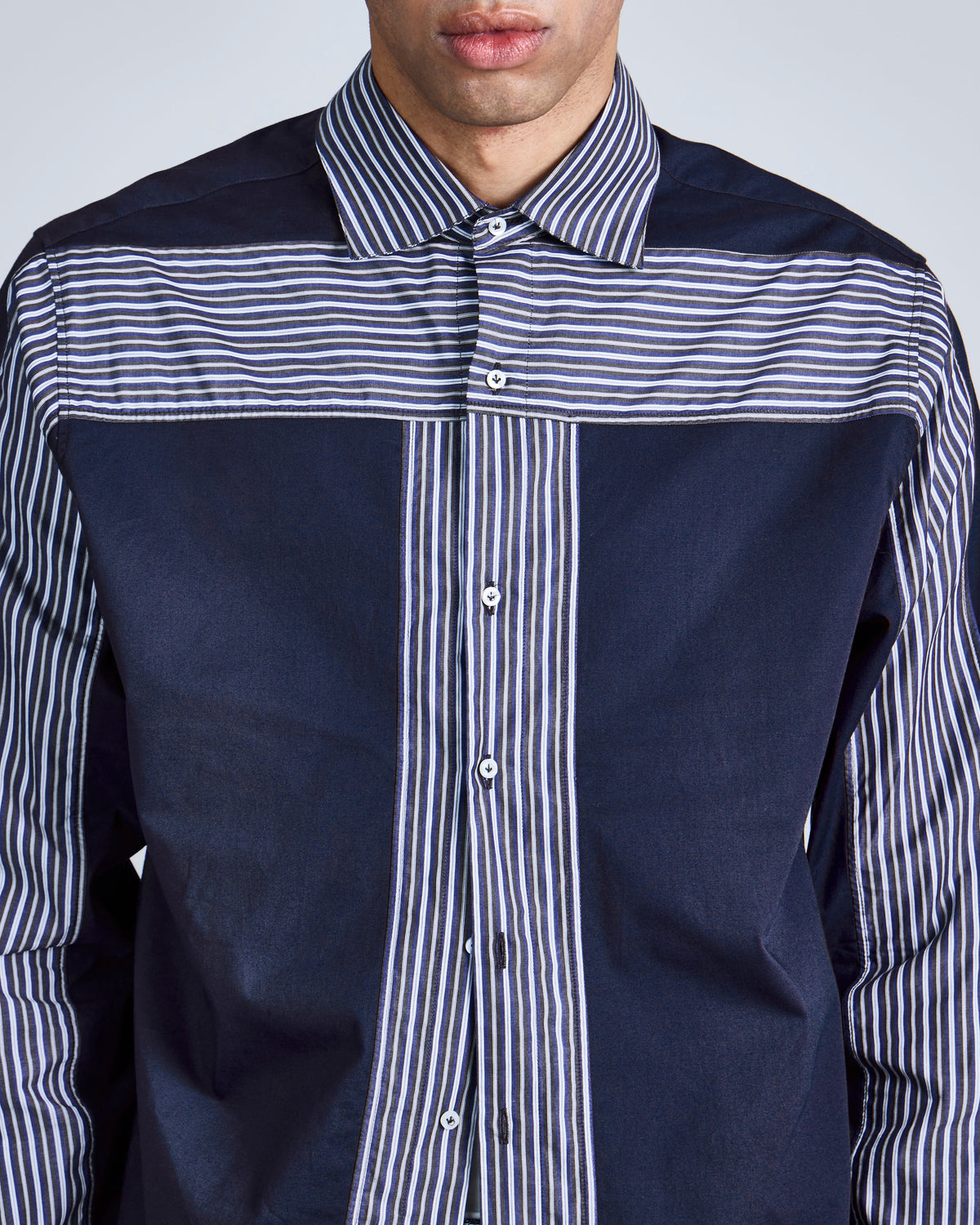 Kinetic pinstripe shirt