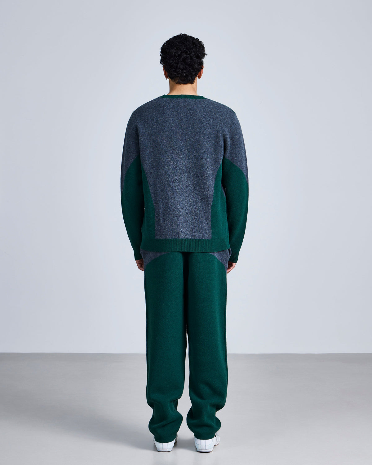 Knitted 'embrace' pants