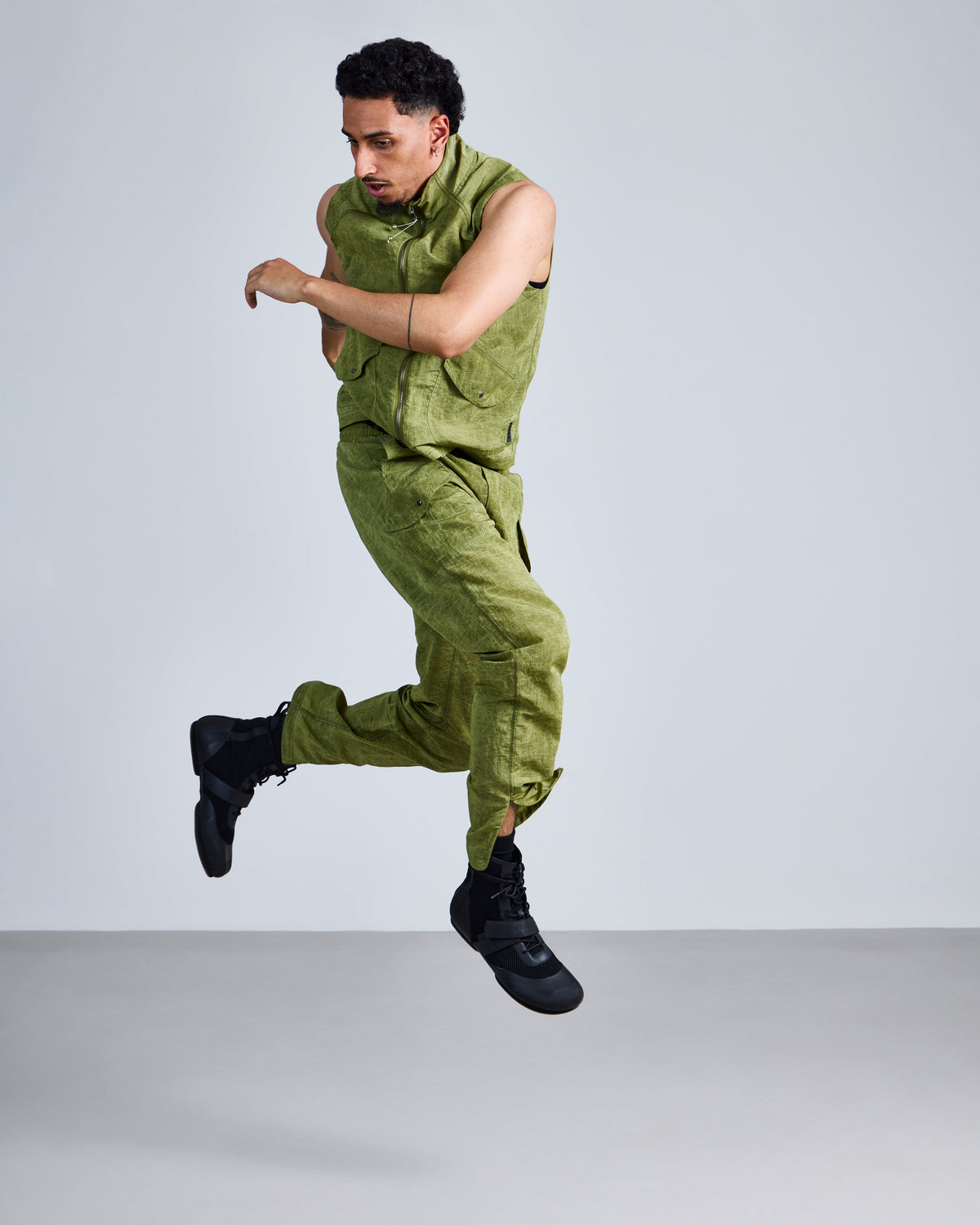 Infinit dynamic crinkle gilet