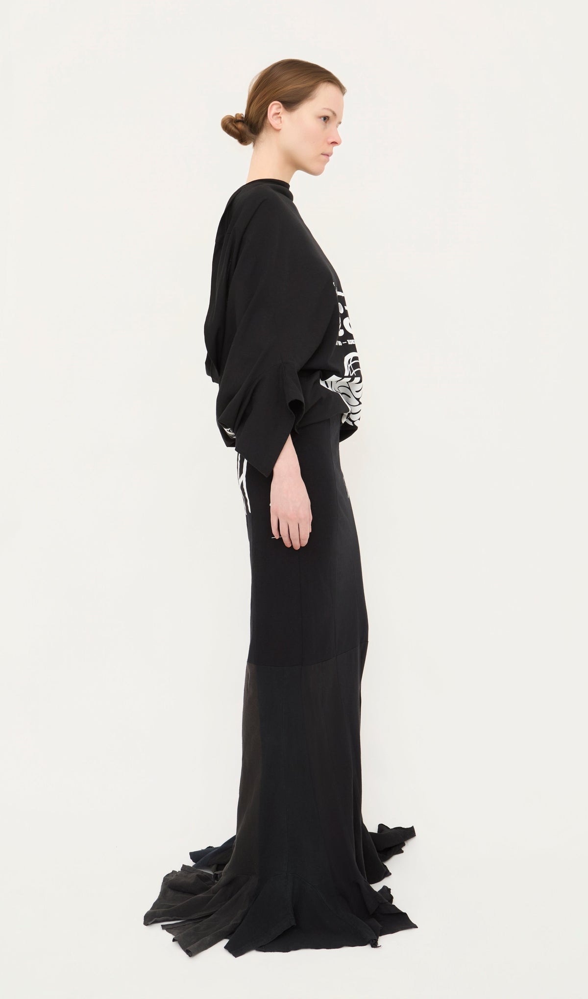 Upside down ts dress
