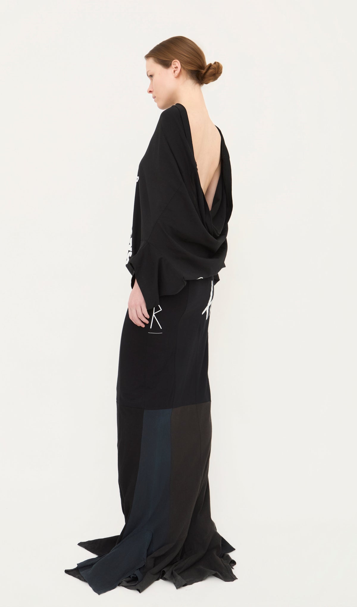 Upside down ts dress
