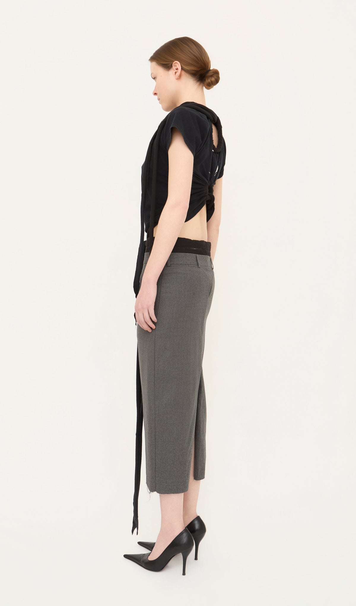 Double piped ts top