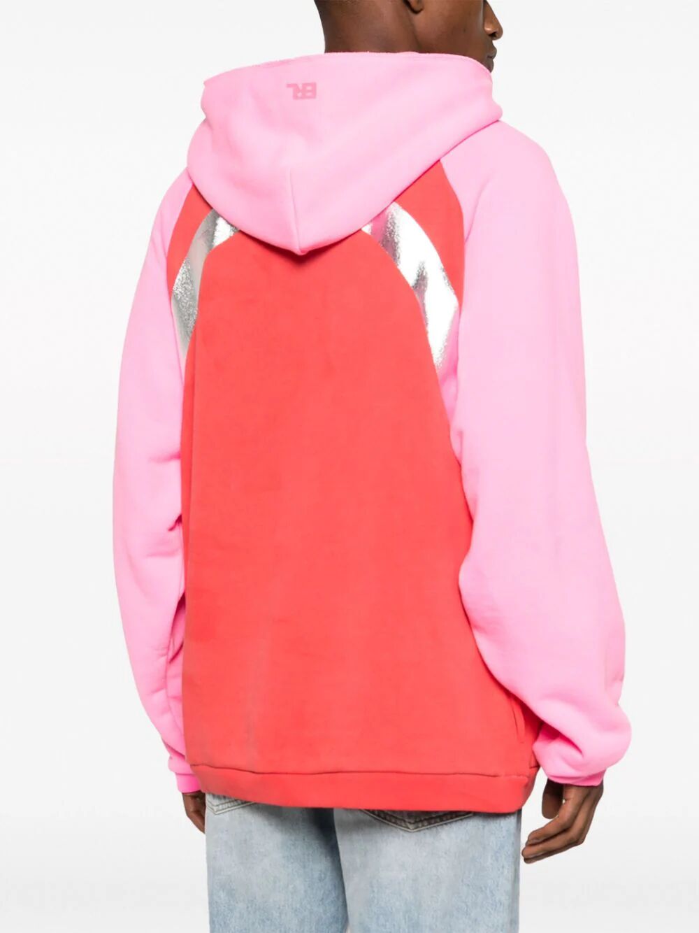 Unisex rainbow hoodie knit