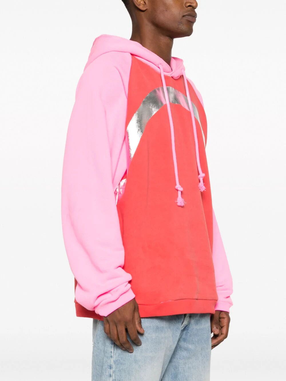 Unisex rainbow hoodie knit