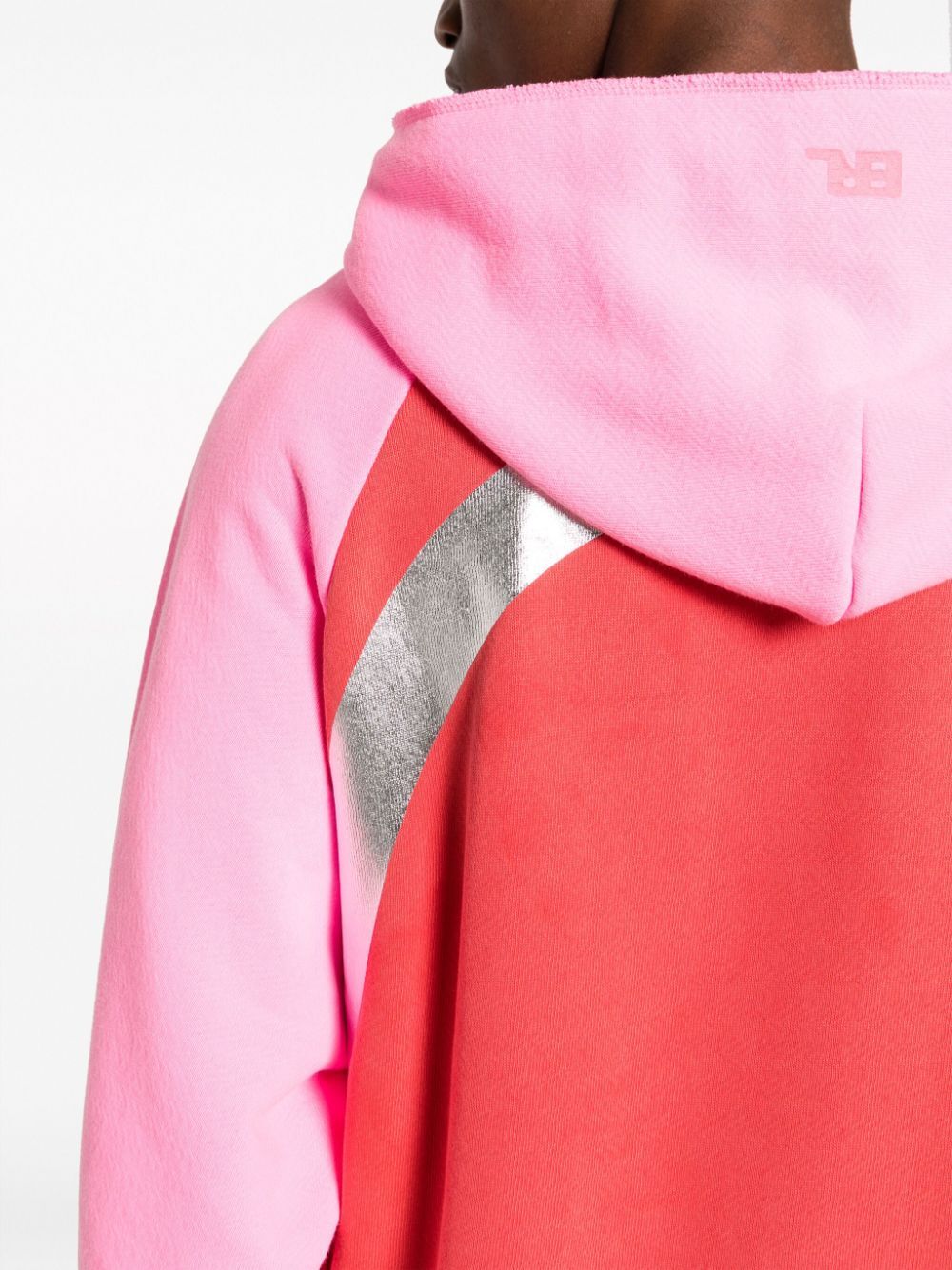 Unisex rainbow hoodie knit