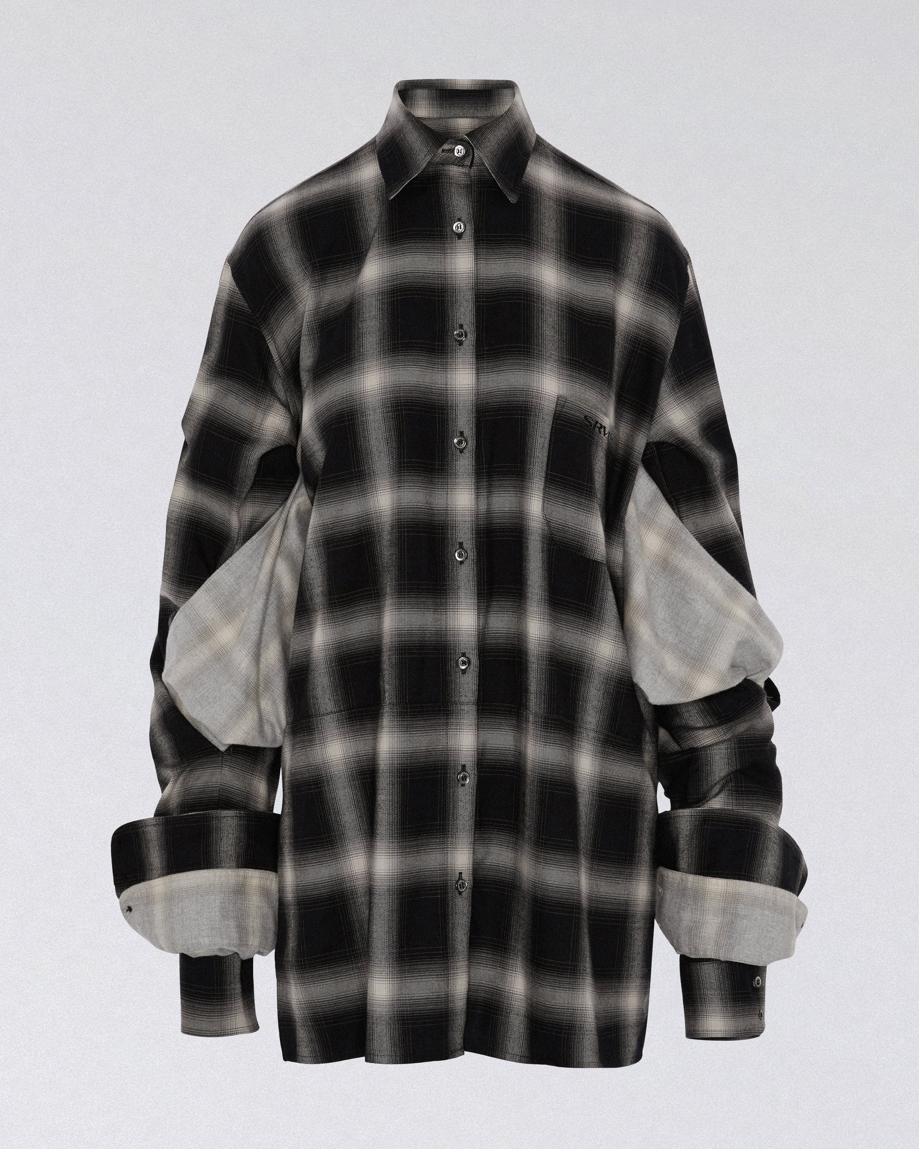 Sentinal shirt black check