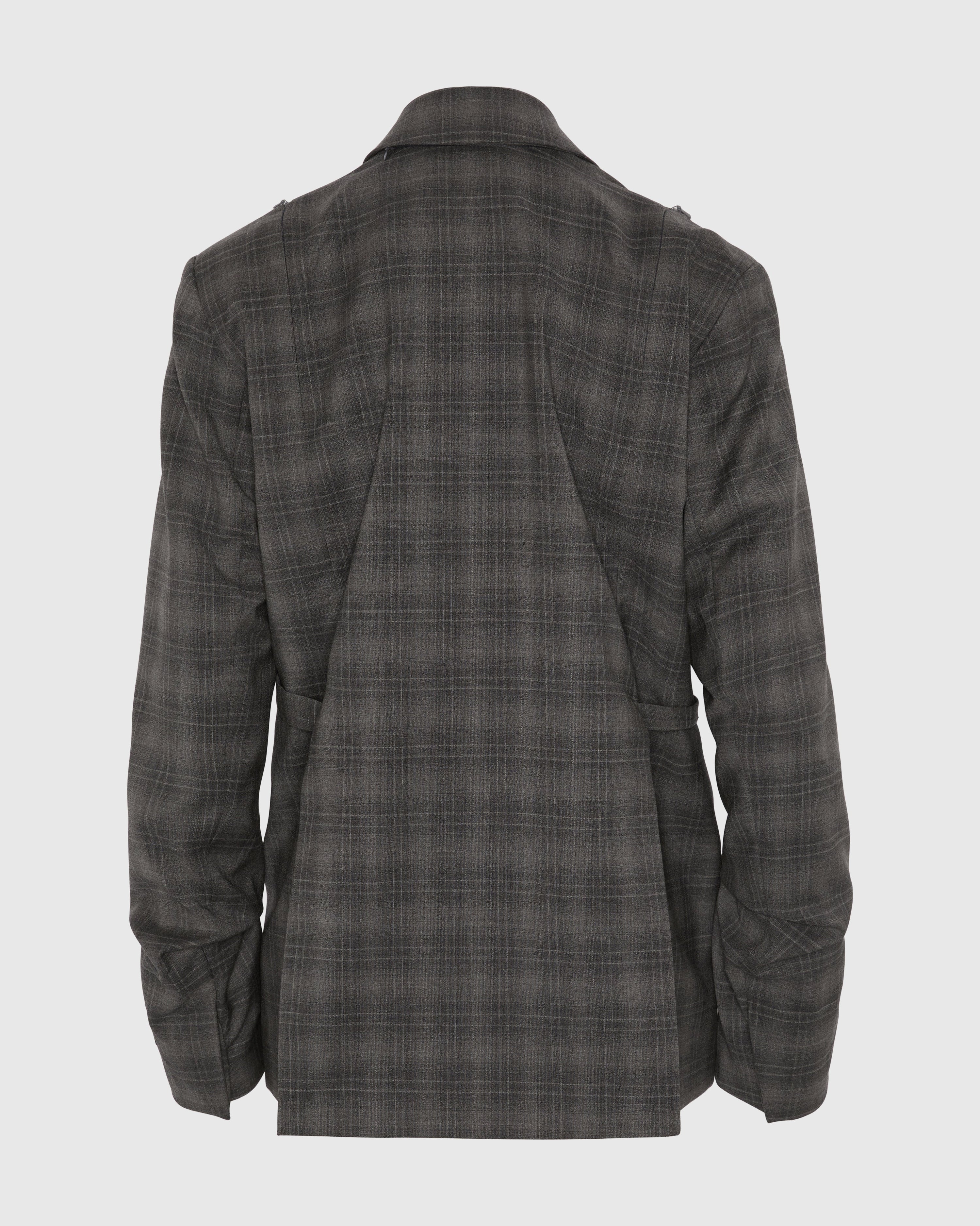 Breakfast jacket charcoal