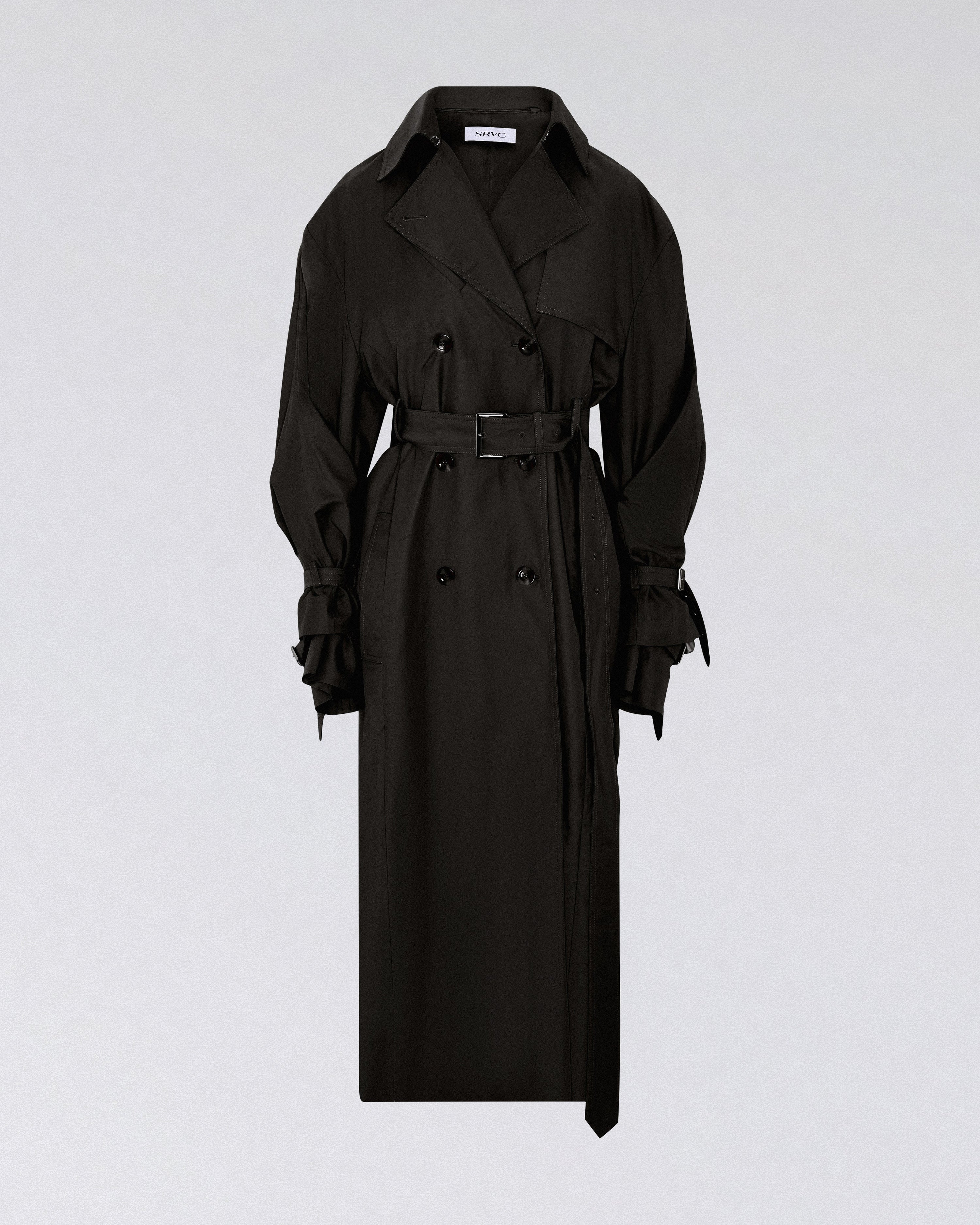 Sentinal trenchcoat dark olive