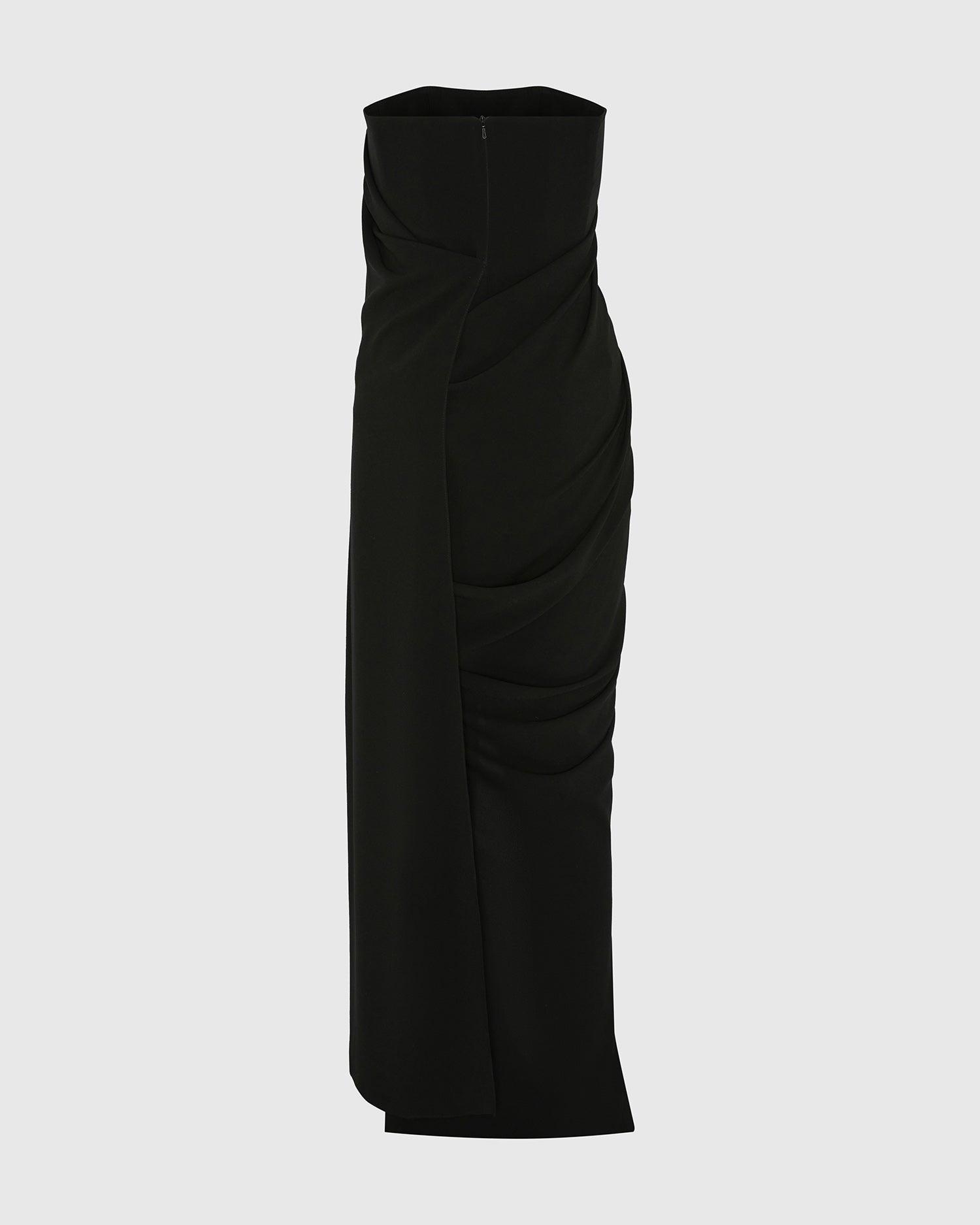 Draped jumpsuit black