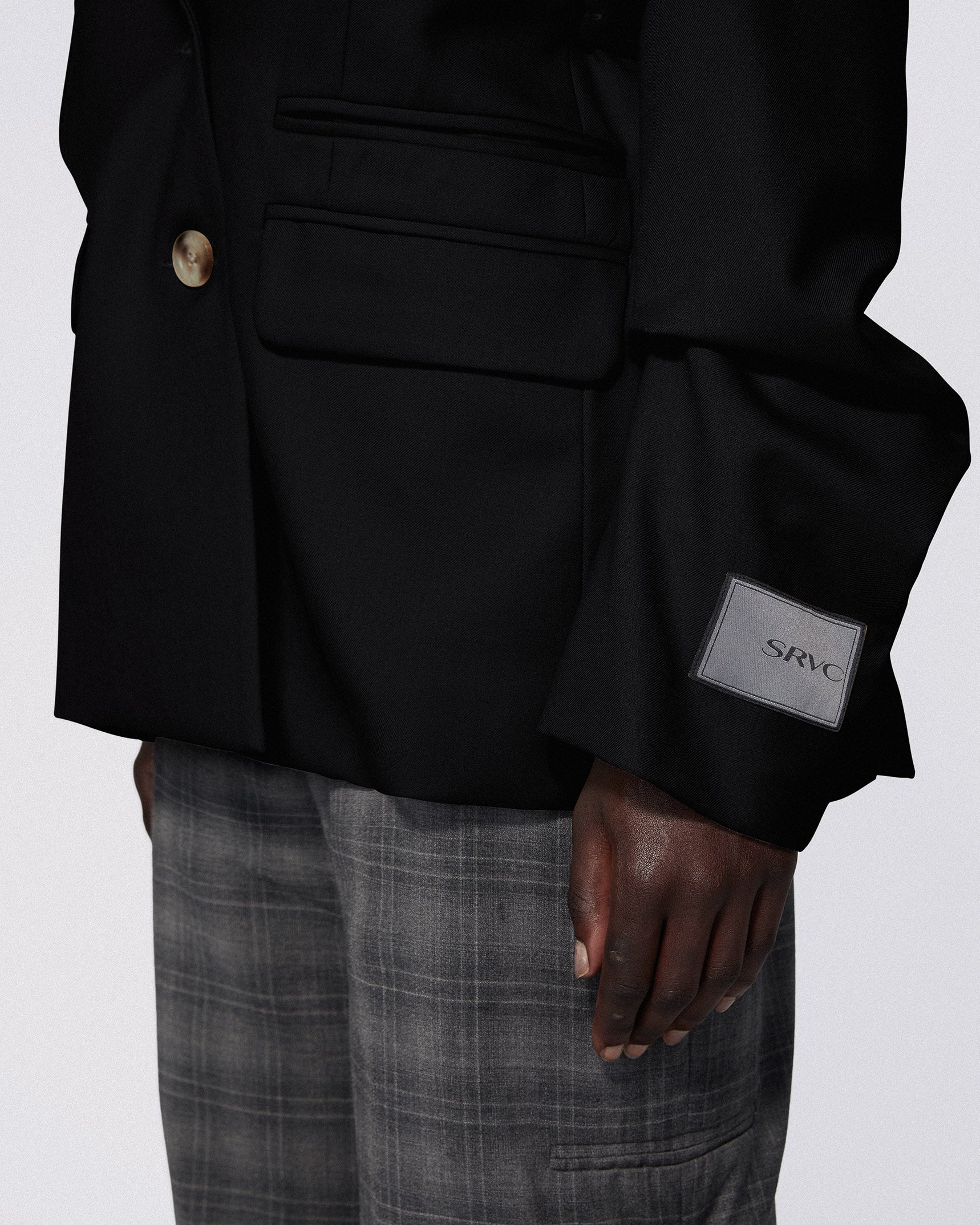 Breakfast jacket black