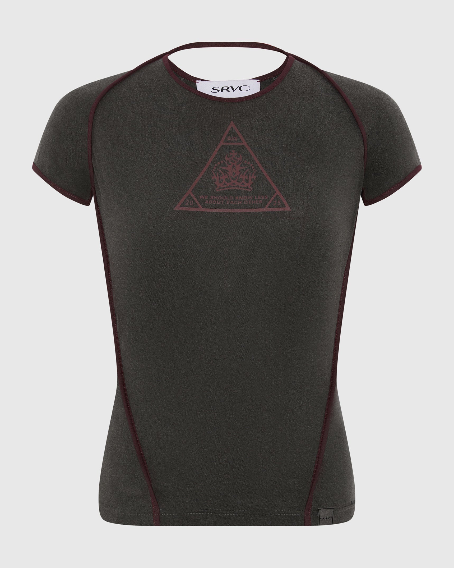 Scrt srvc - type a tee charcoal