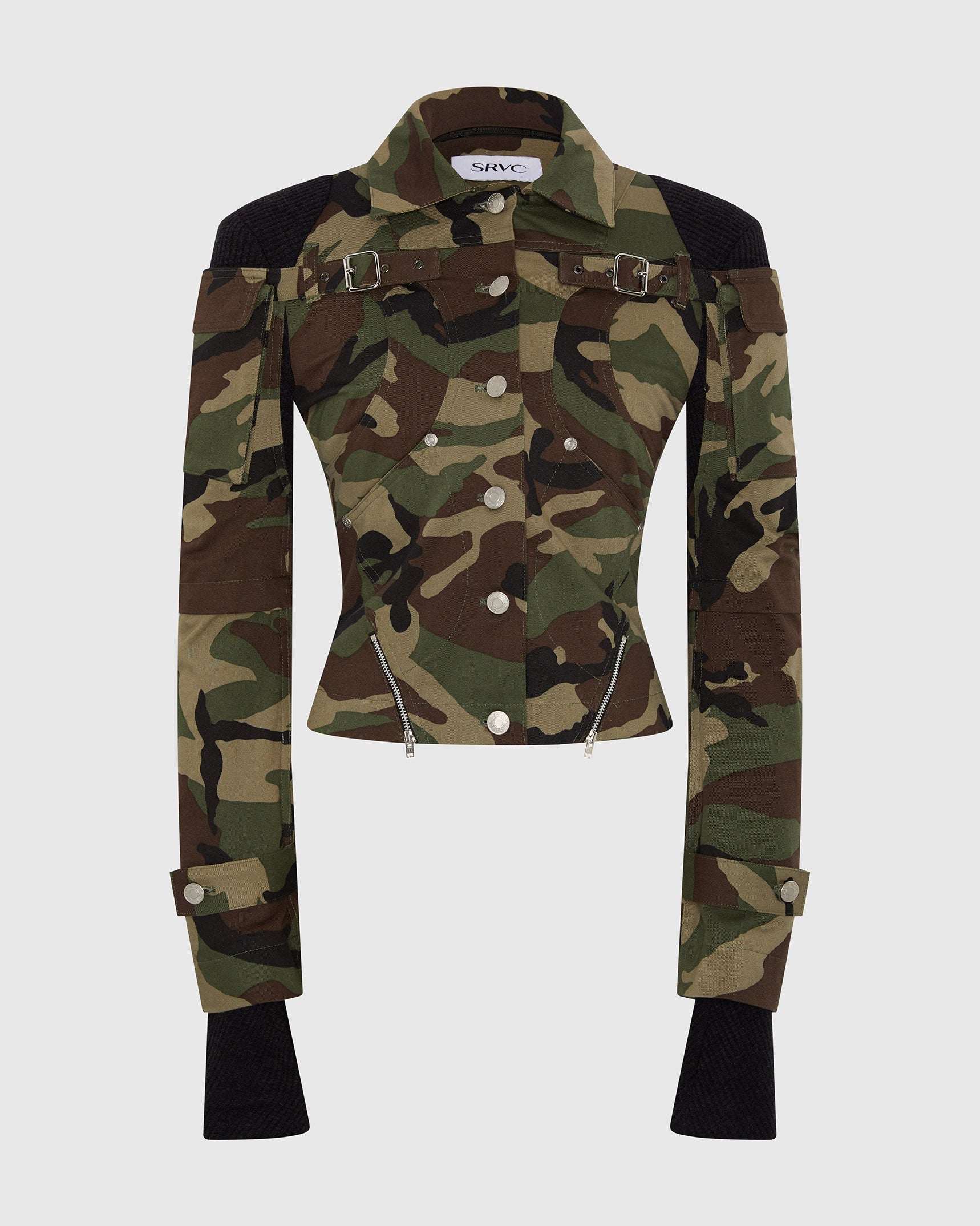 Mecha cargo jacket camo