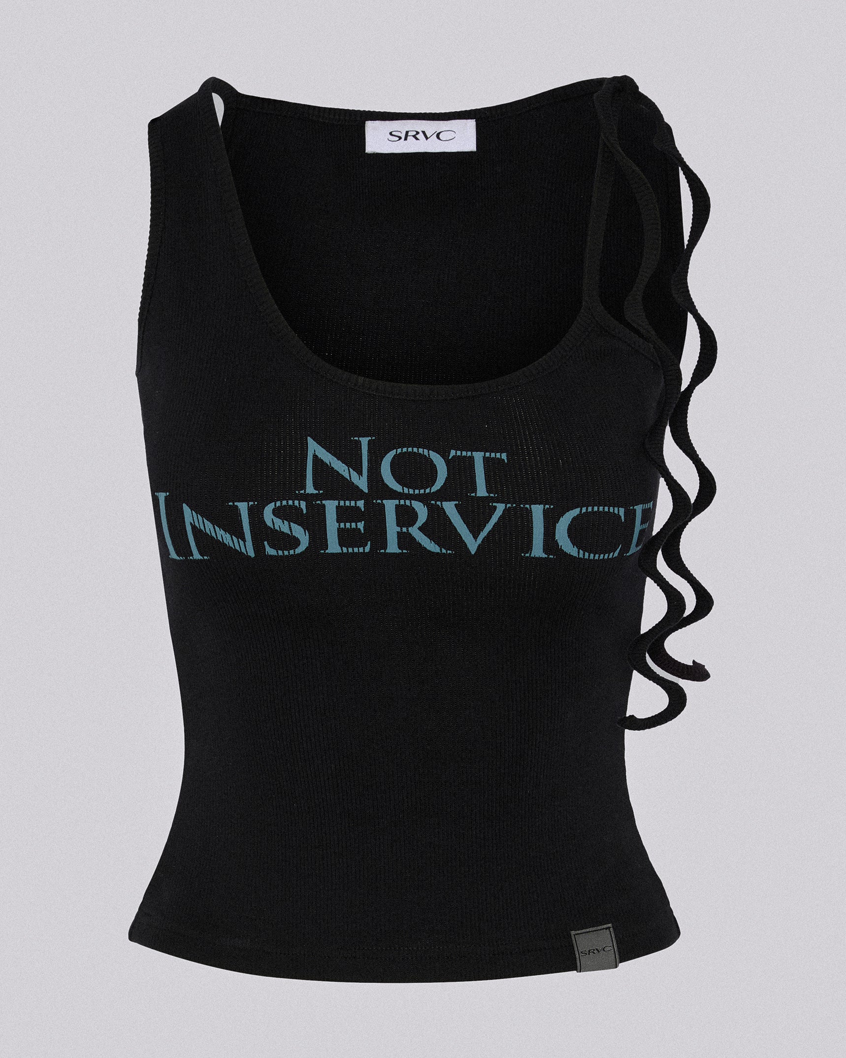 Strap vest black
