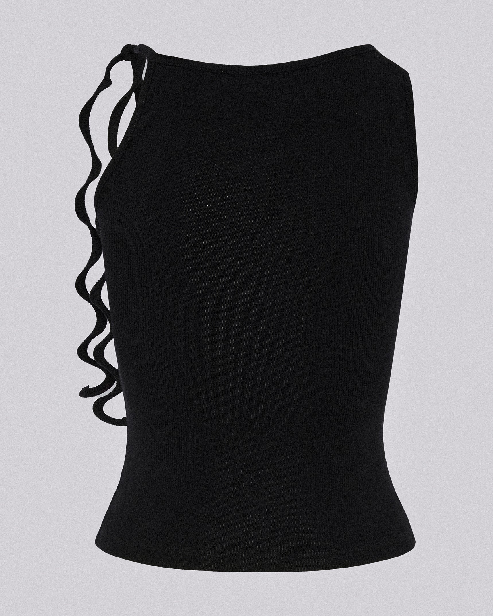Strap vest black