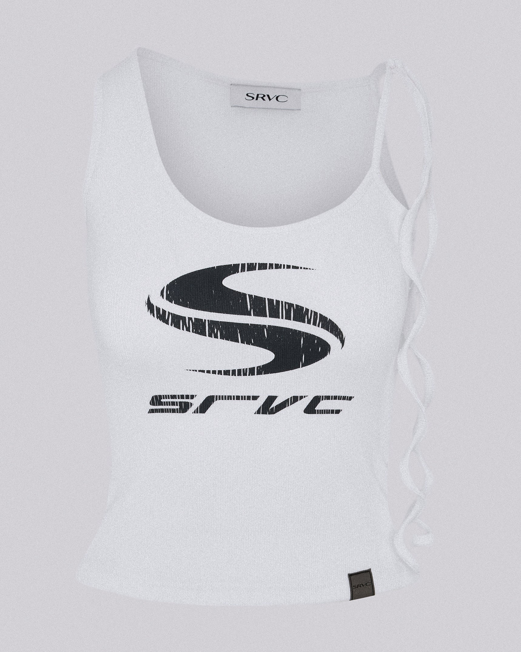 Strap vest white