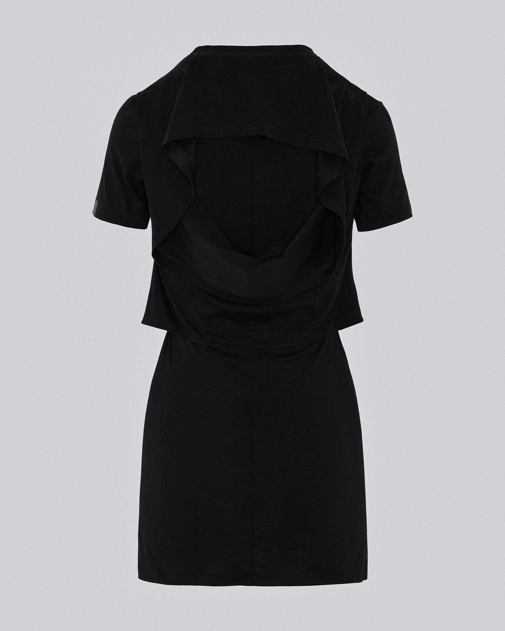Tee dress black