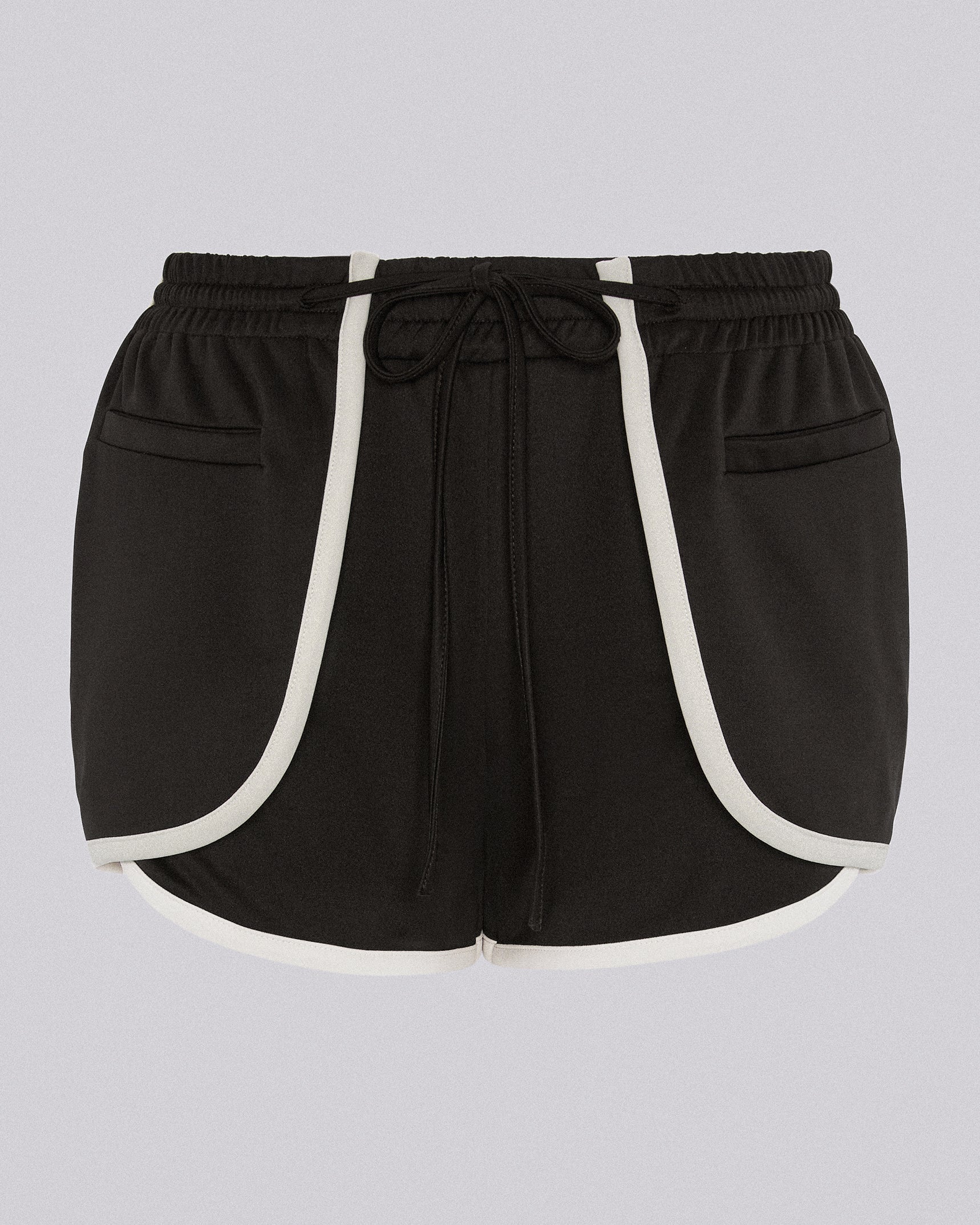 Origami shorts brown
