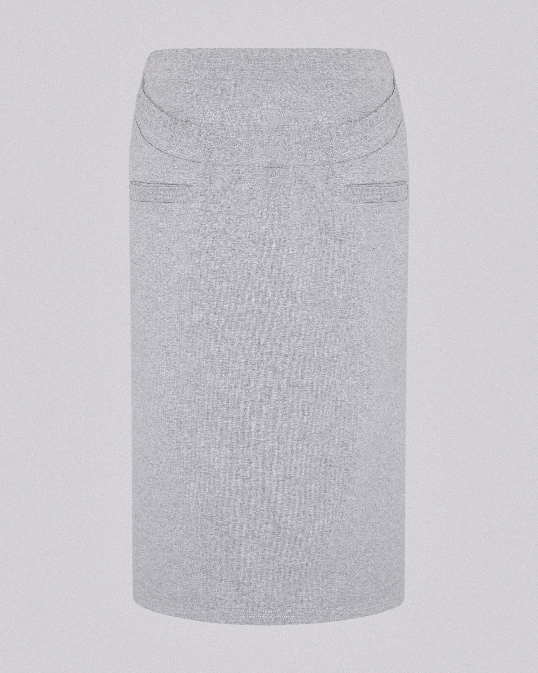 Home office skirt marl grey