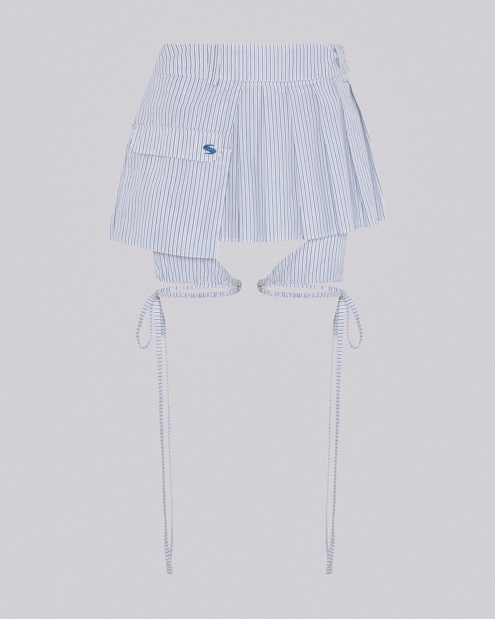 Utility kilt blue stripe