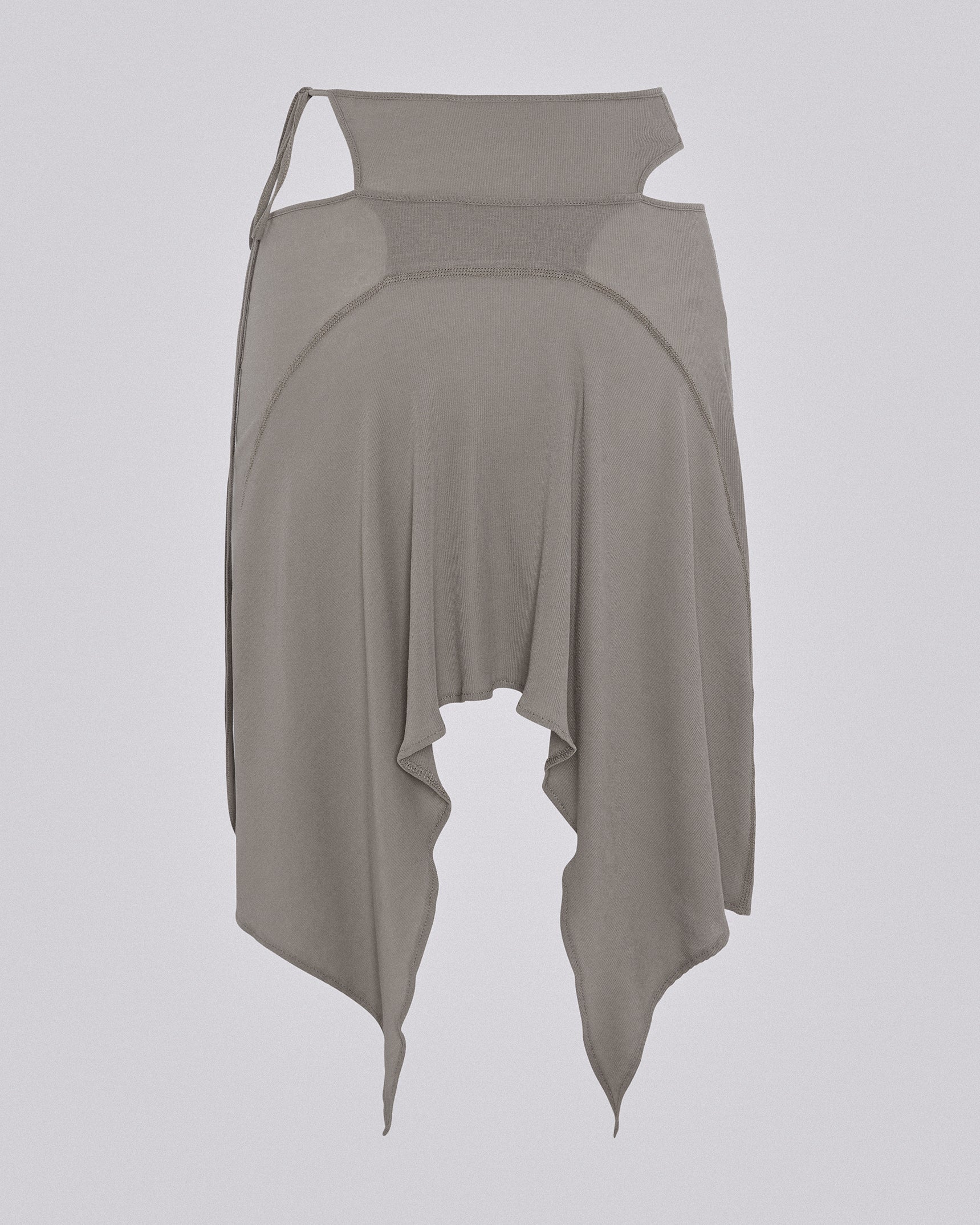 Stiletto skirt taupe