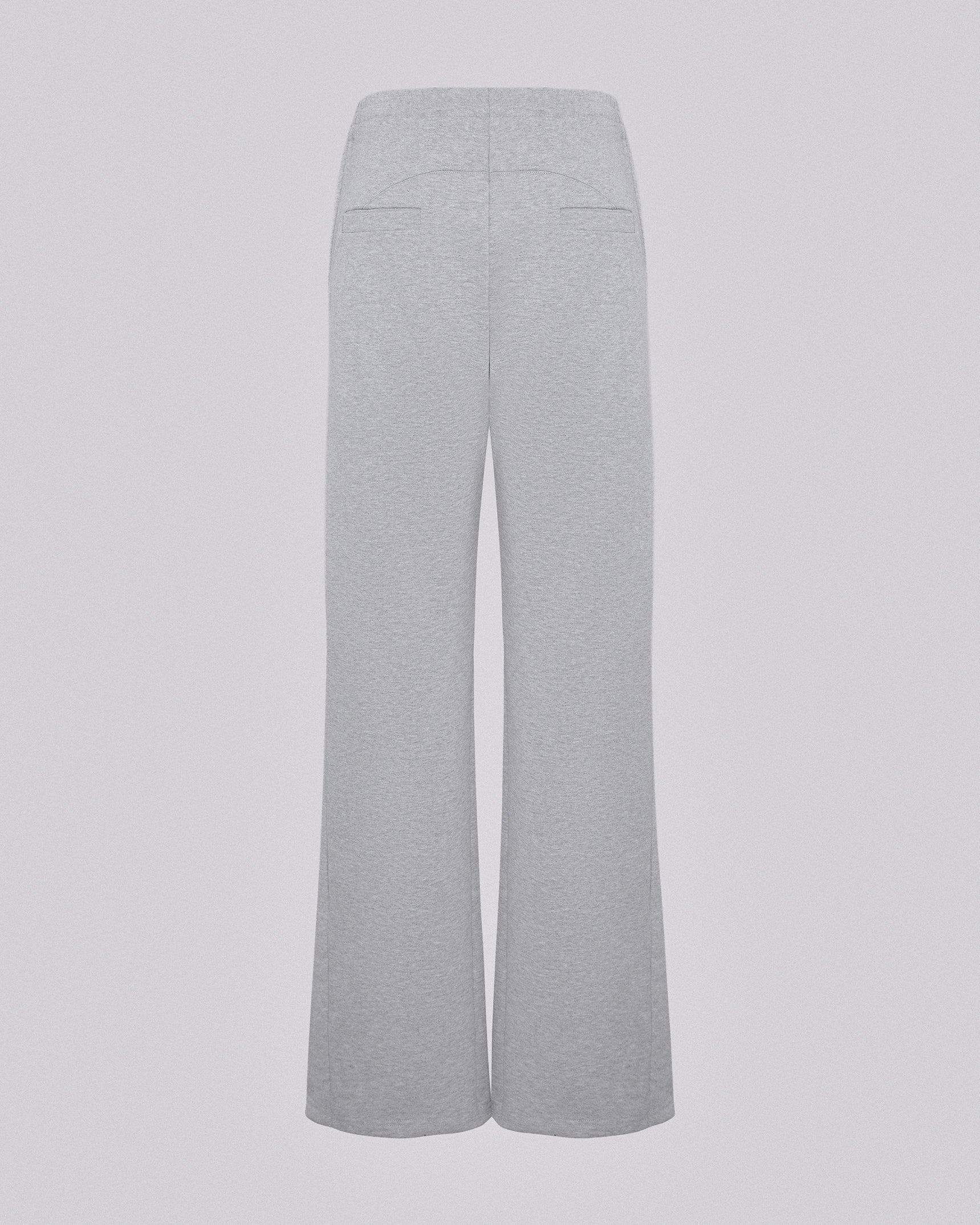 Origami track pants marl grey