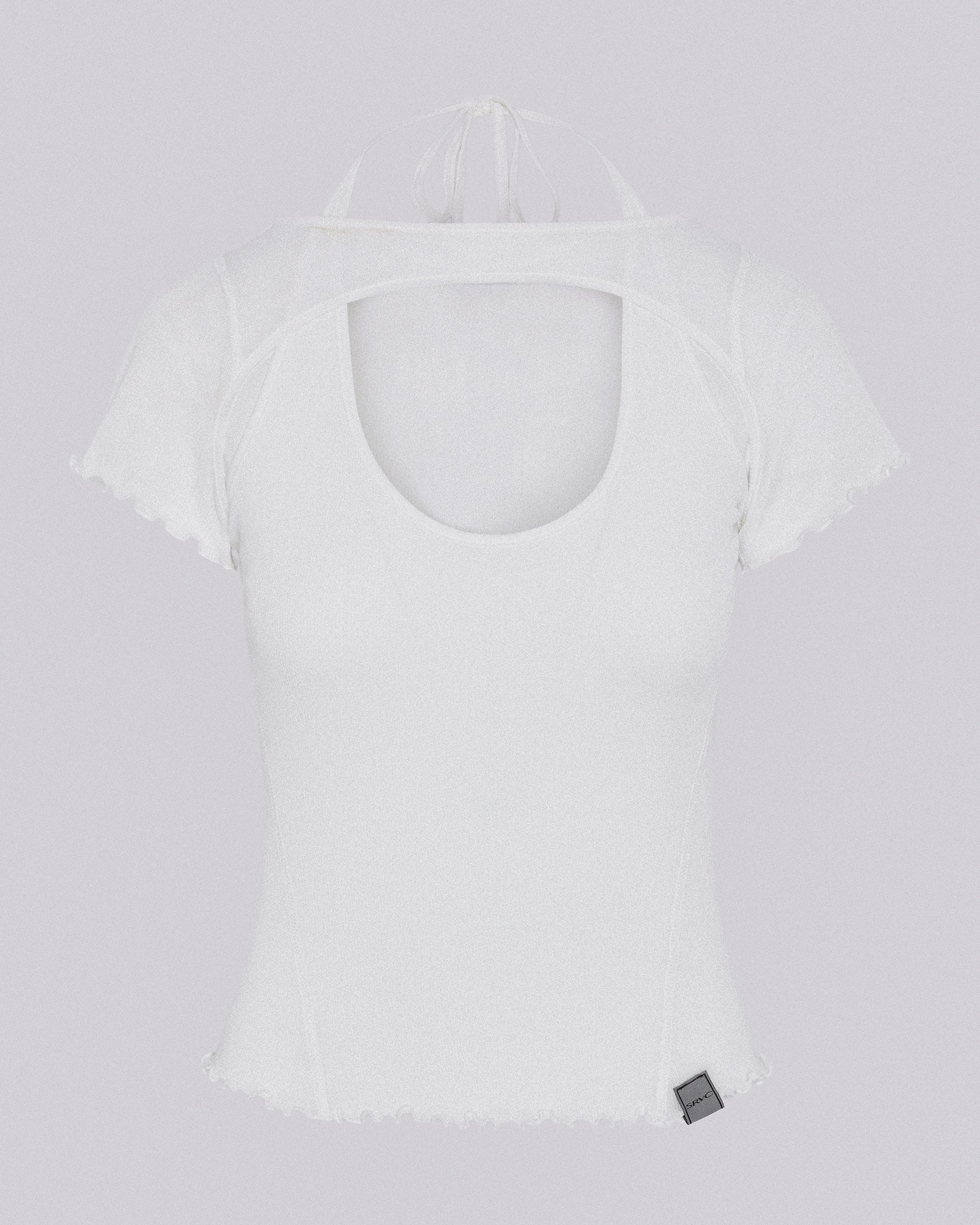 Harness tee white