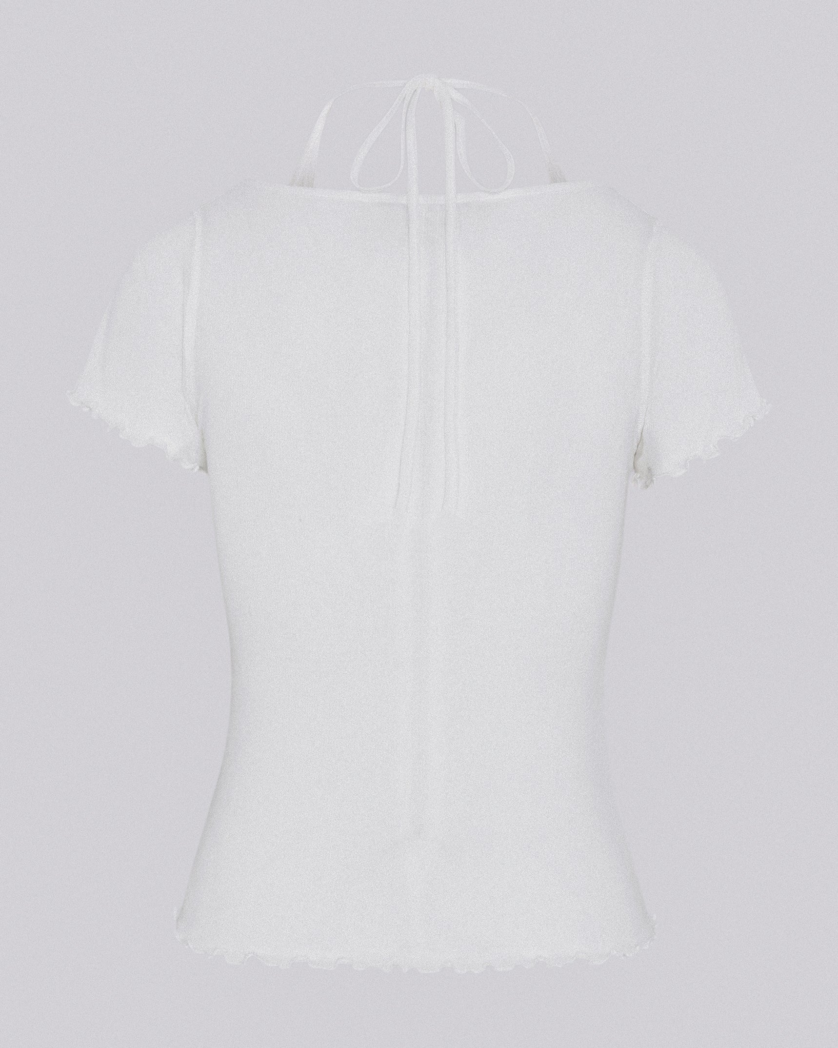 Harness tee white
