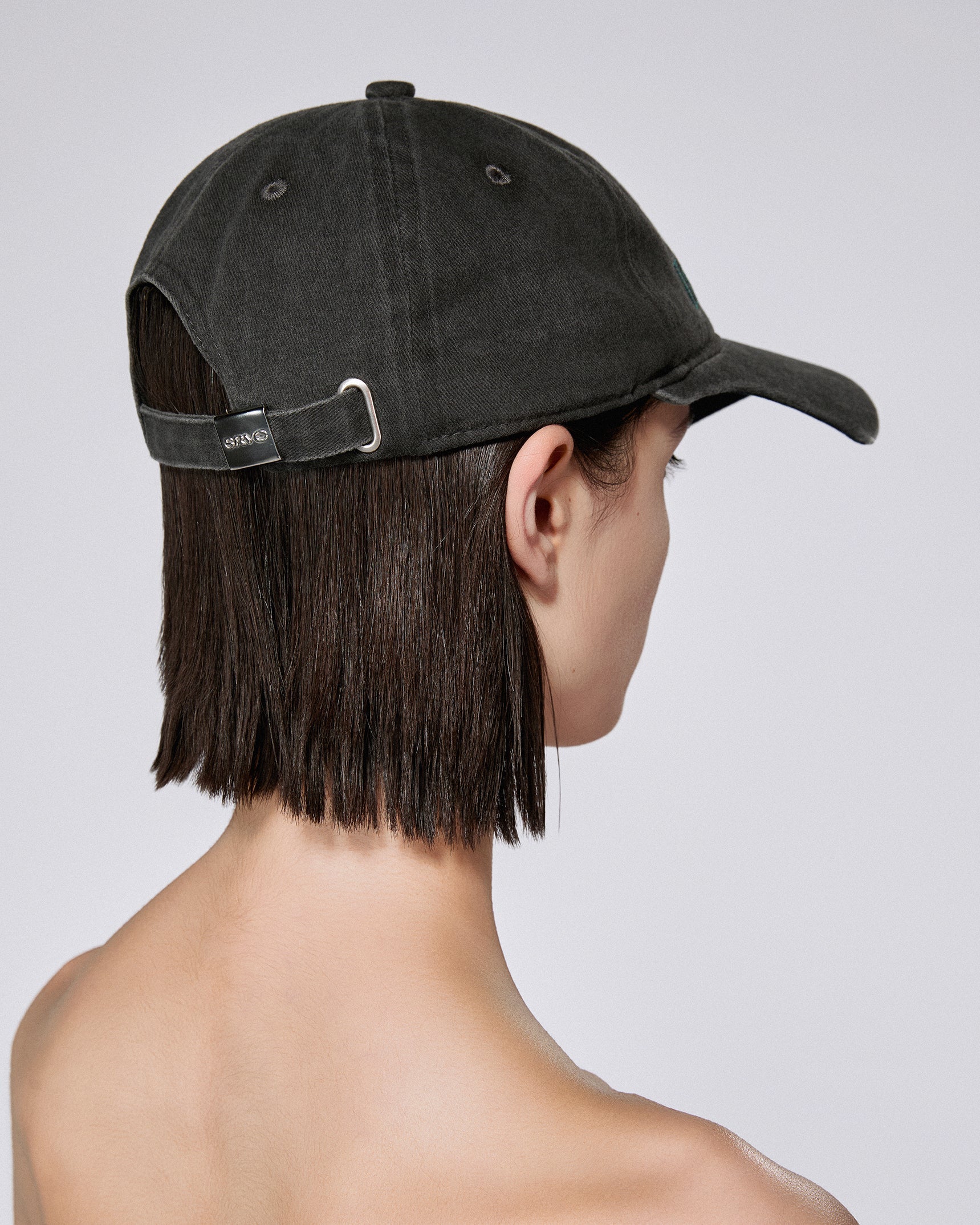 Not in service cap washed black