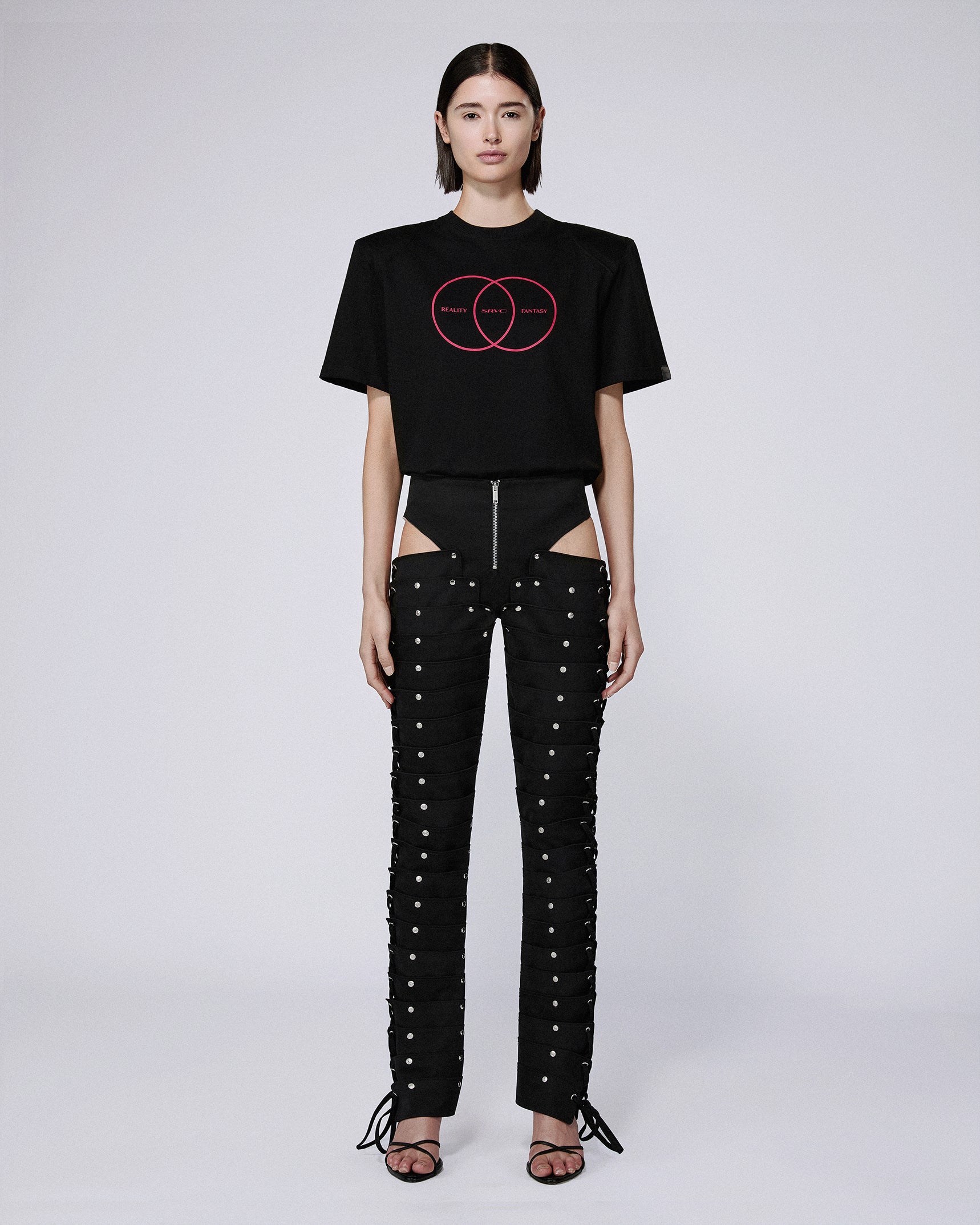 Reality / fantasy tee black