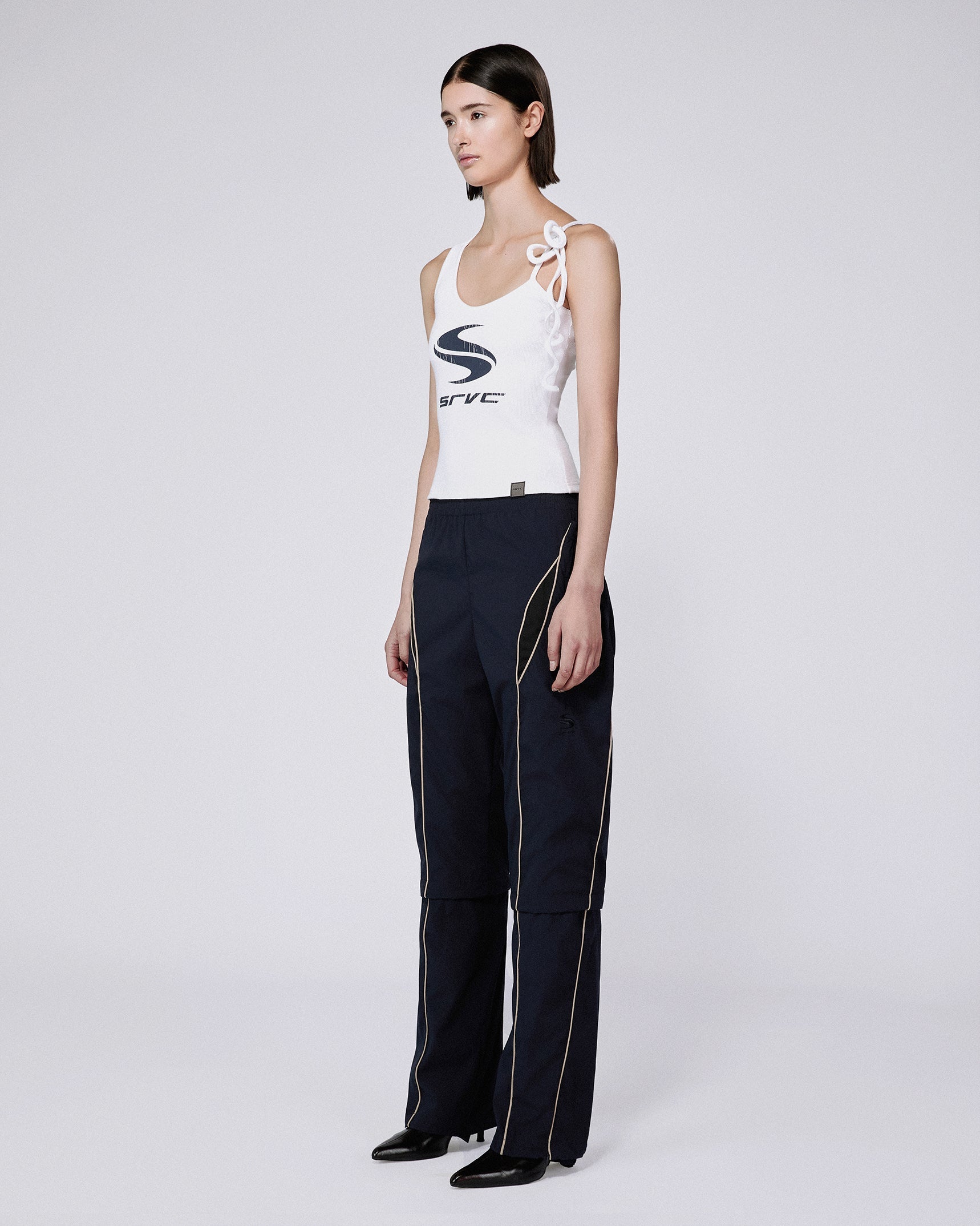 Strap vest white