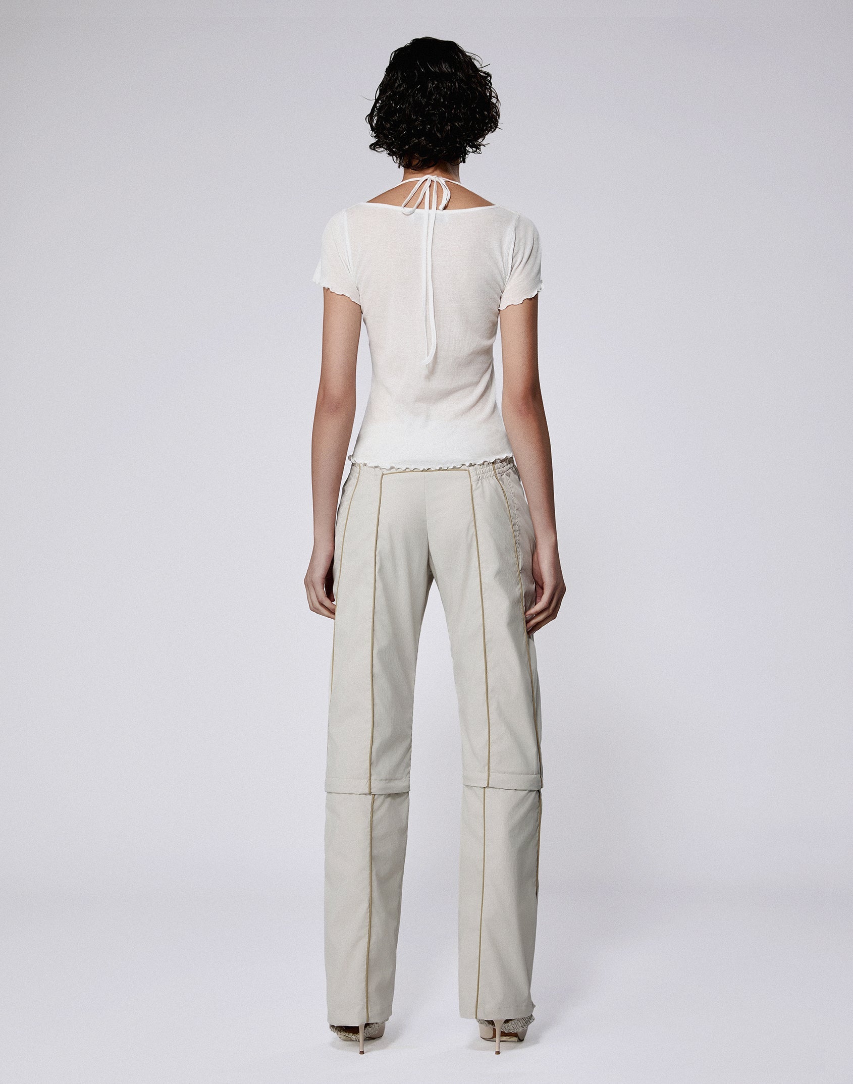 Slash track pants stone