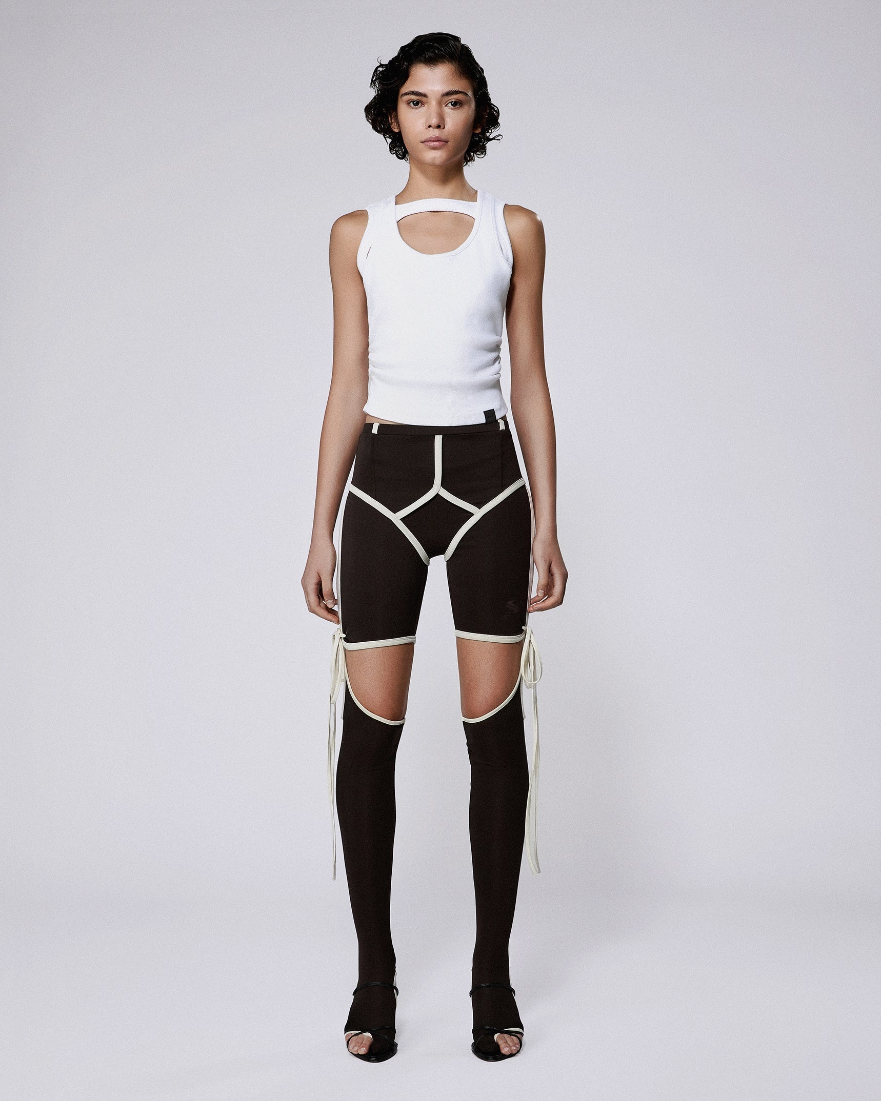 Harness vest optic white