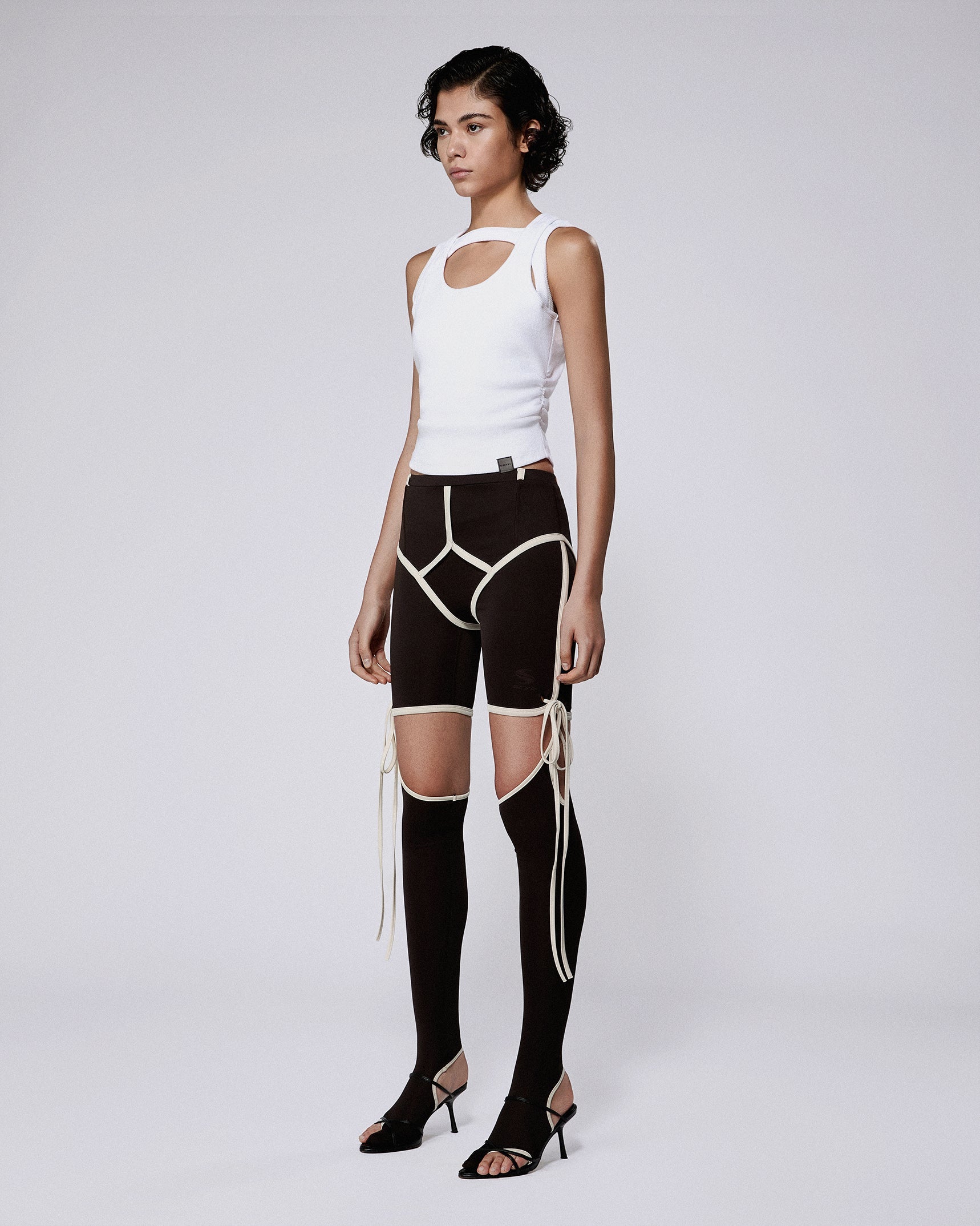 Harness vest optic white