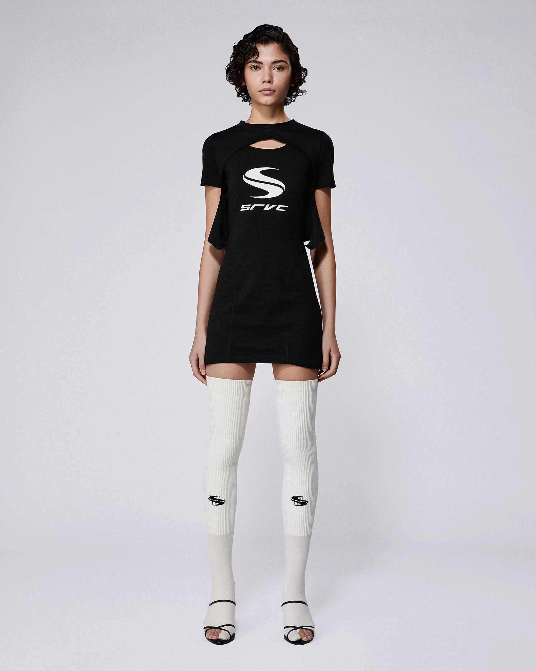 Tabi sports socks long white