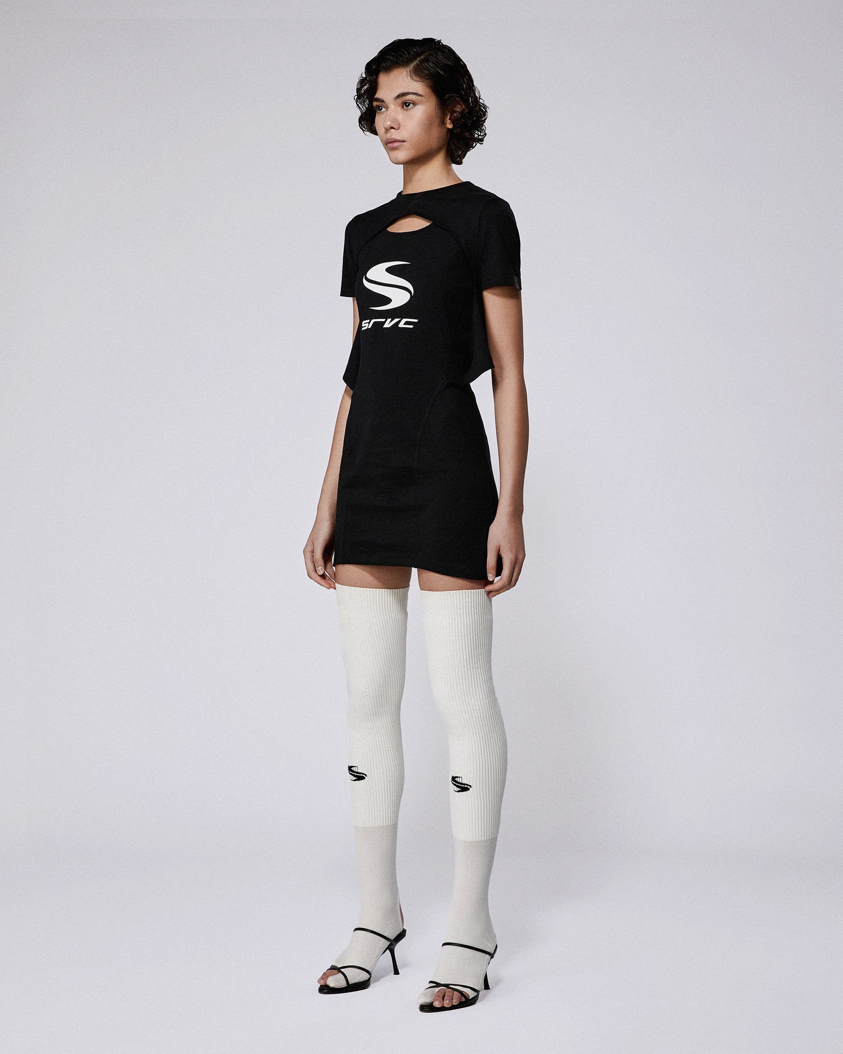 Tabi sports socks long white