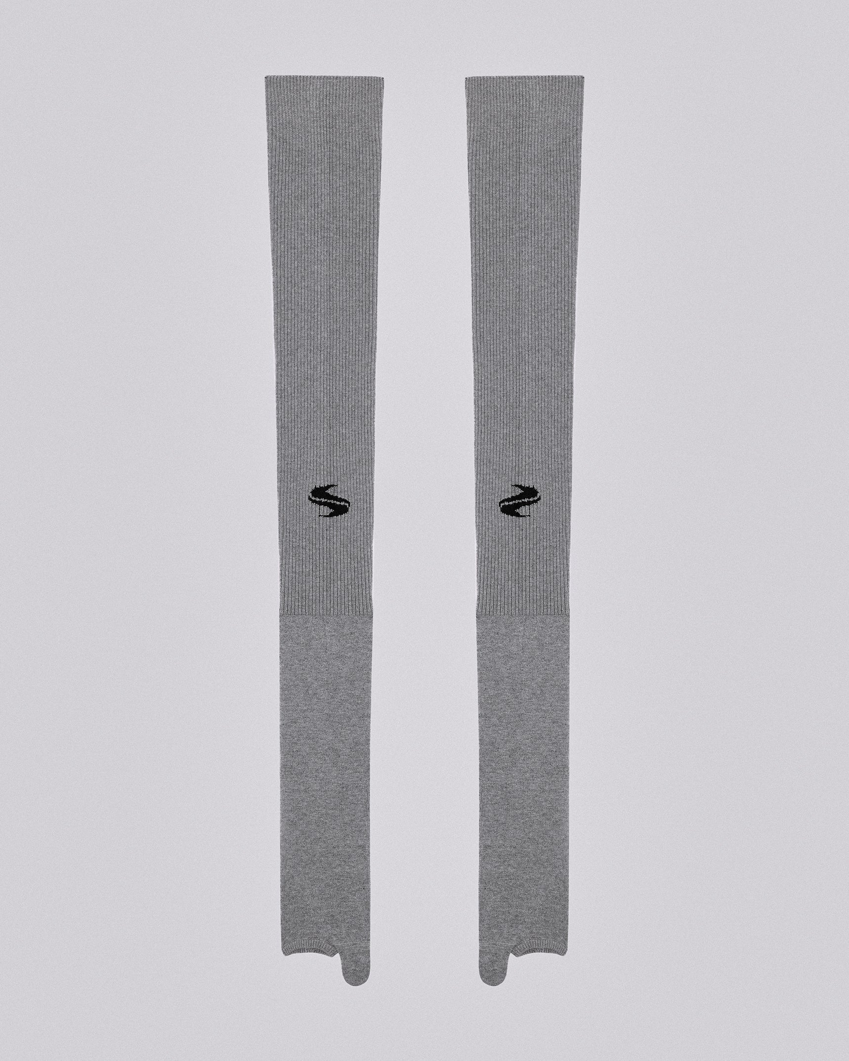 Tabi sports socks long grey melange