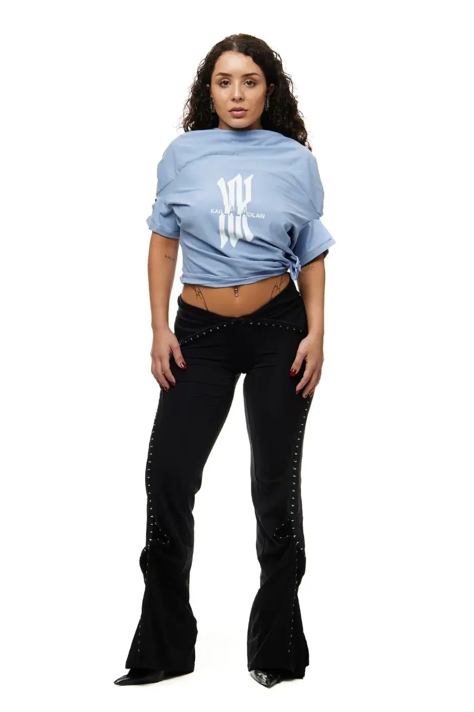 Lulu top - sky blue
