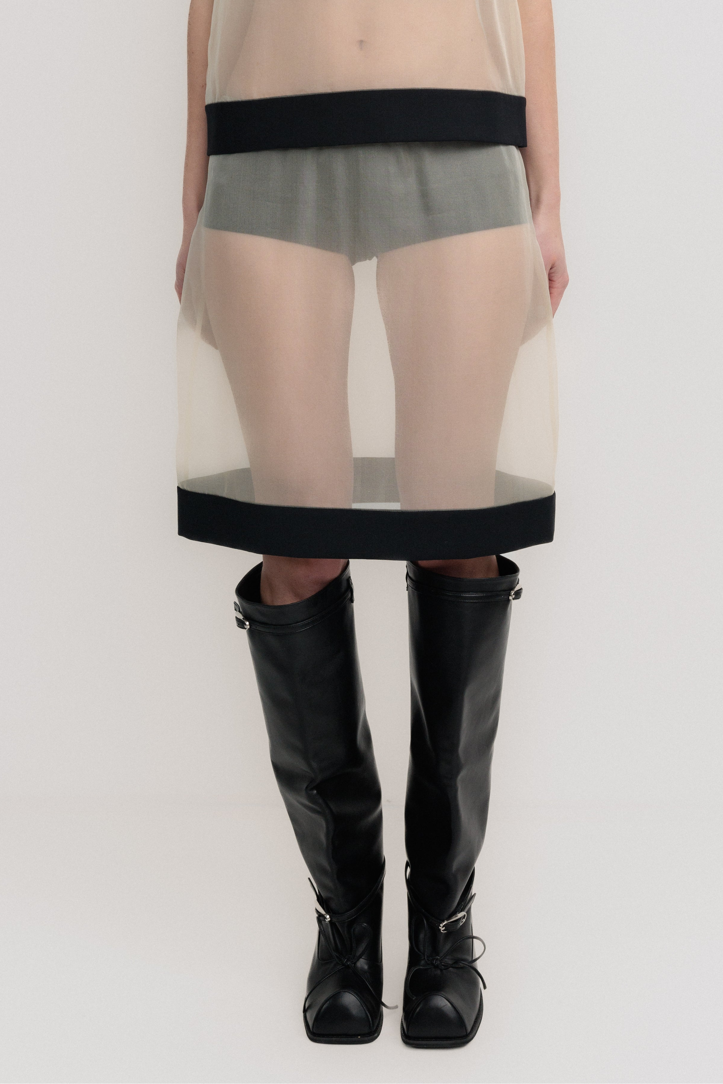 Silk skirt